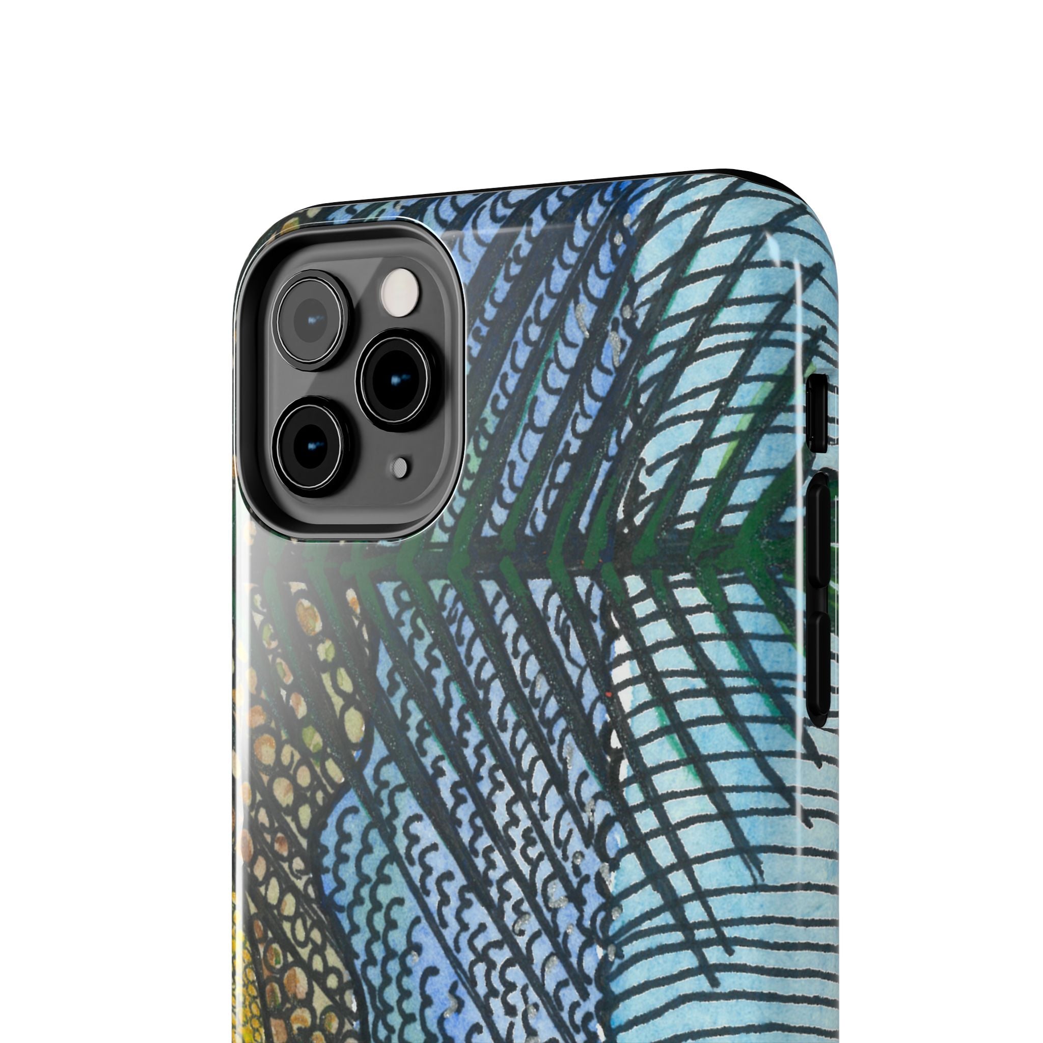 Tough Phone Case - All iPhones and Samsung Galaxys - Exciting Abstract Design #47 Cottesloe
