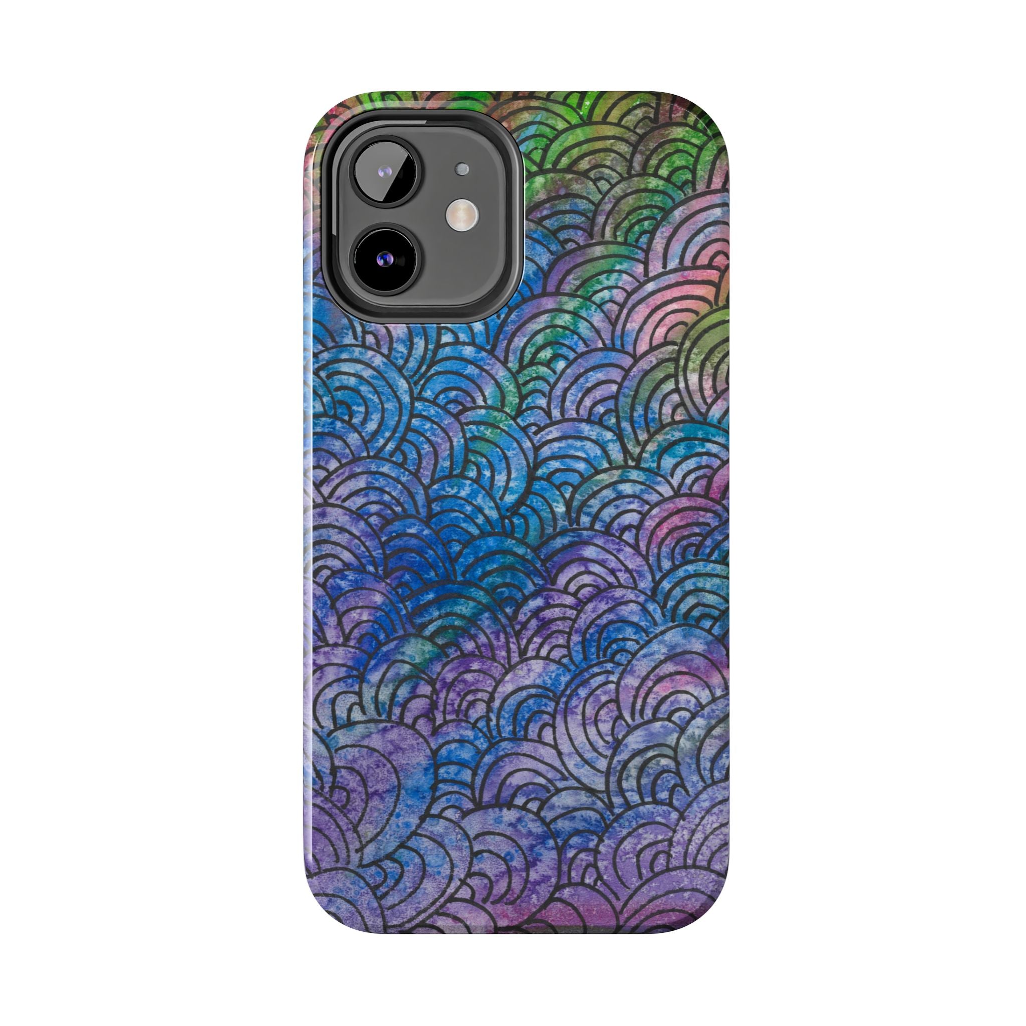 Tough Phone Case - All iPhones and Samsung Galaxys - Exciting Abstract Design #84 Ah! The Past