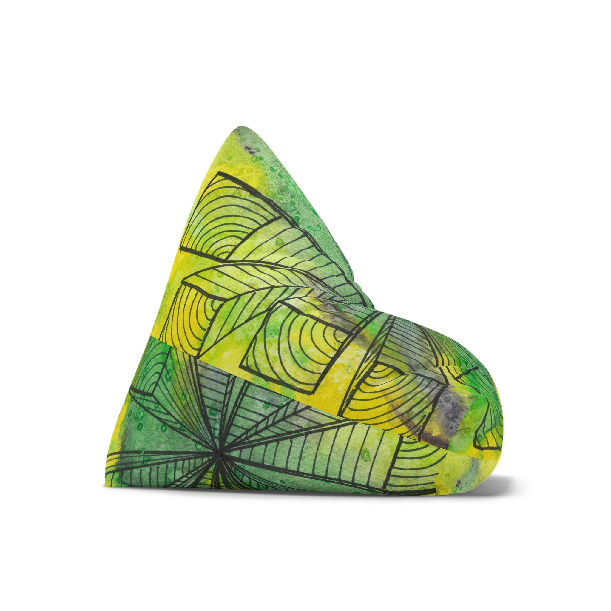 Bean Bag Chair Covers For Indoor & Outdoor - 2 Sizes - Exciting Abstract Design #89 The Wayseers