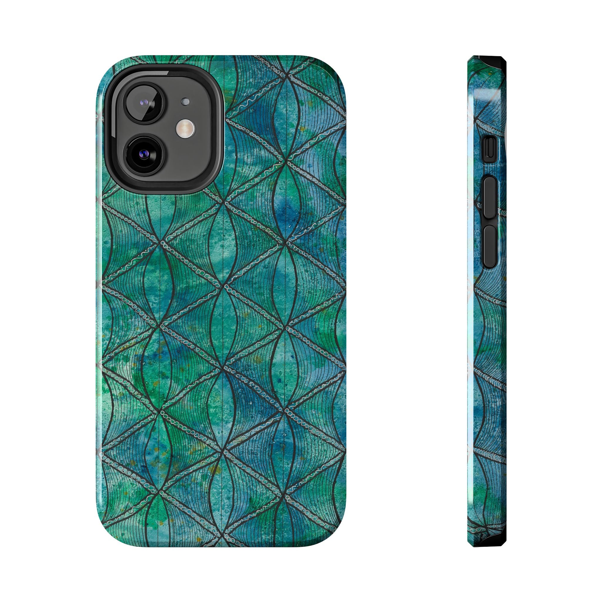 Tough Phone Case - All iPhones and Samsung Galaxys - Exciting Abstract Design #58 How's the Serenity