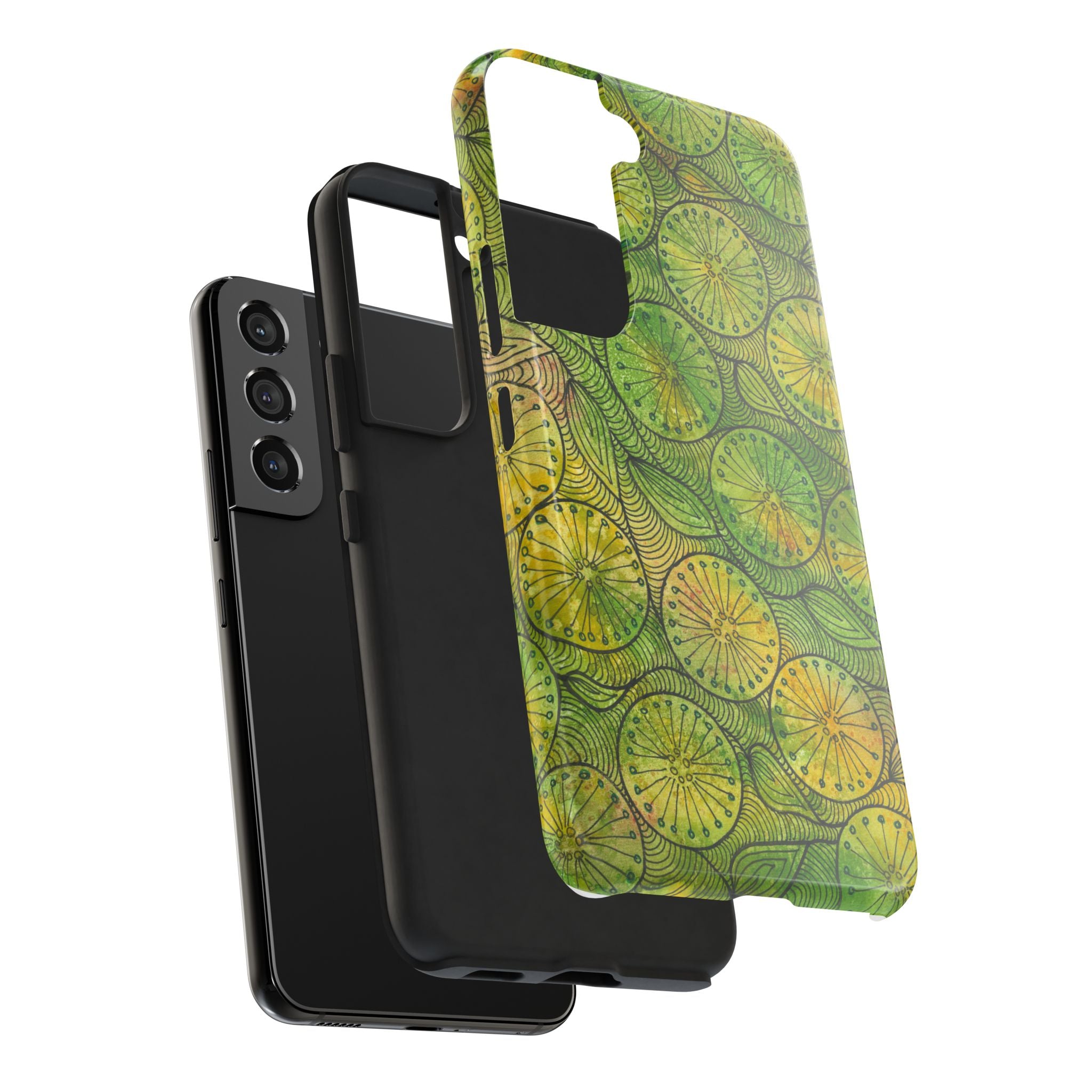 Tough Phone Case - All iPhones and Samsung Galaxys - Exciting Abstract Design #63 Margarita Mondays