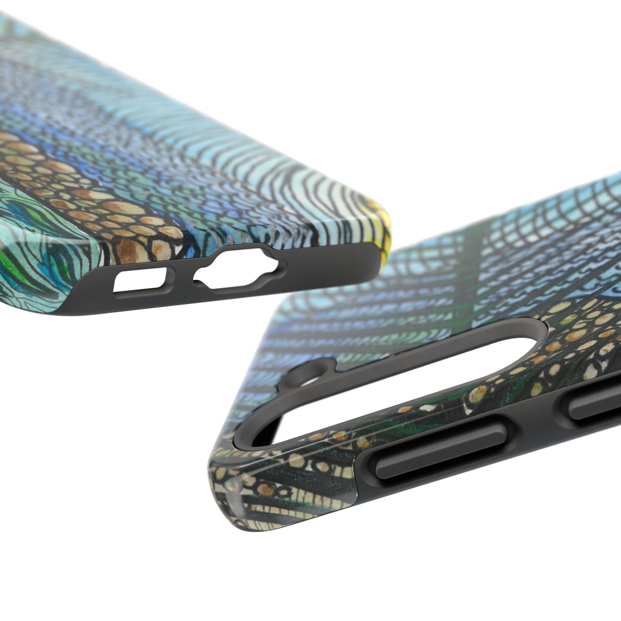 Tough Phone Case - All iPhones and Samsung Galaxys - Exciting Abstract Design #47 Cottesloe