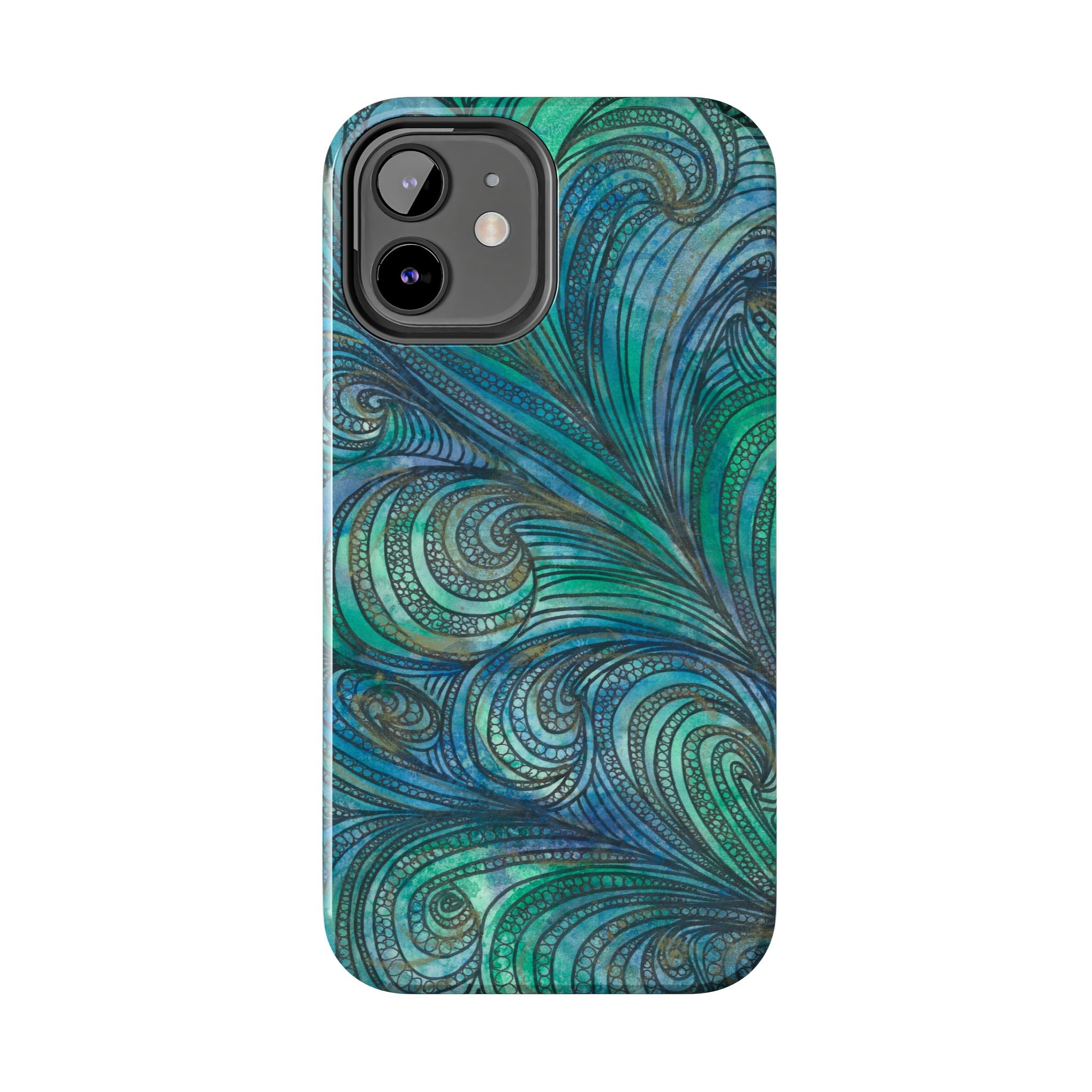 Tough Phone Case - All iPhones and Samsung Galaxys - Exciting Abstract Design #71 Call Of The Sea