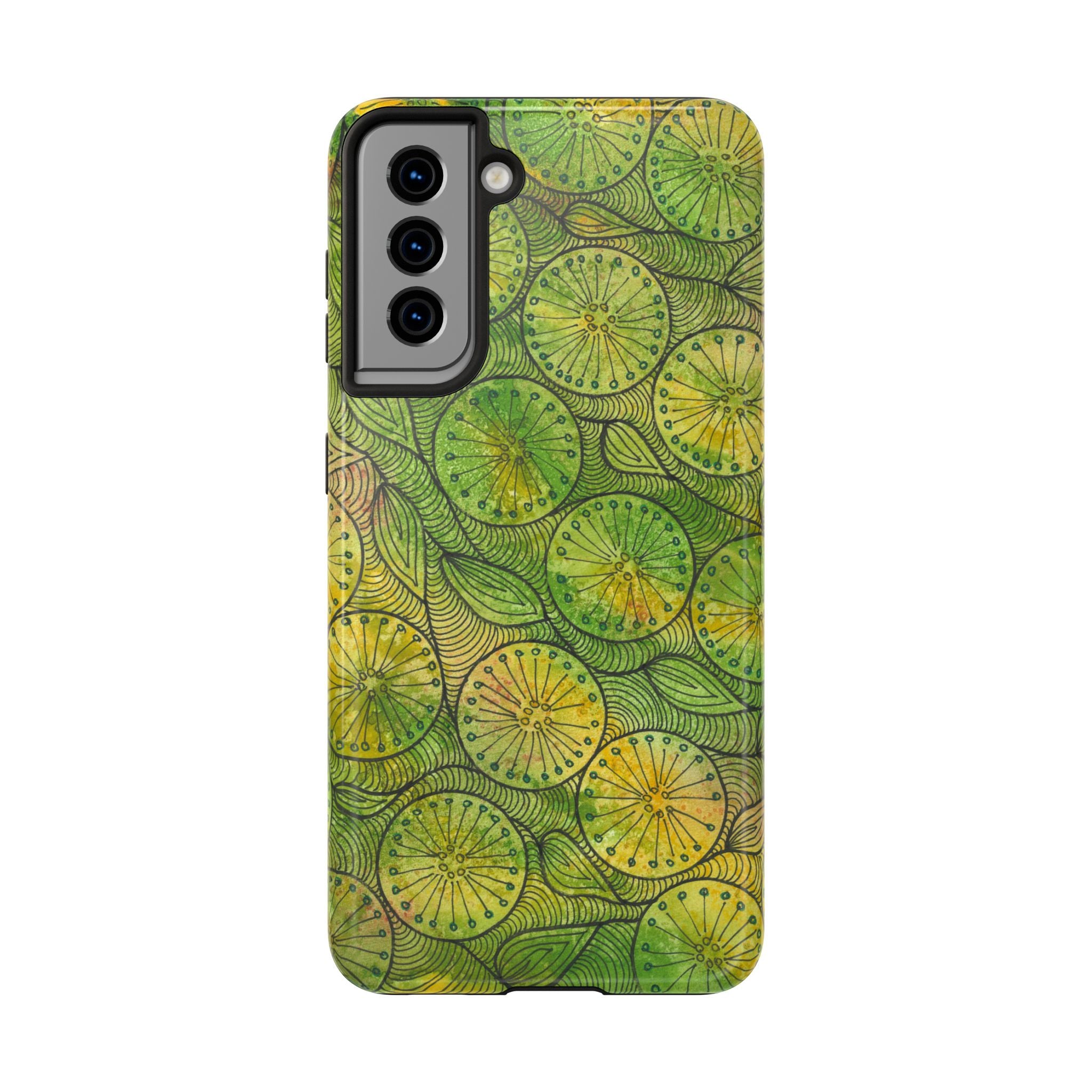 Tough Phone Case - All iPhones and Samsung Galaxys - Exciting Abstract Design #63 Margarita Mondays