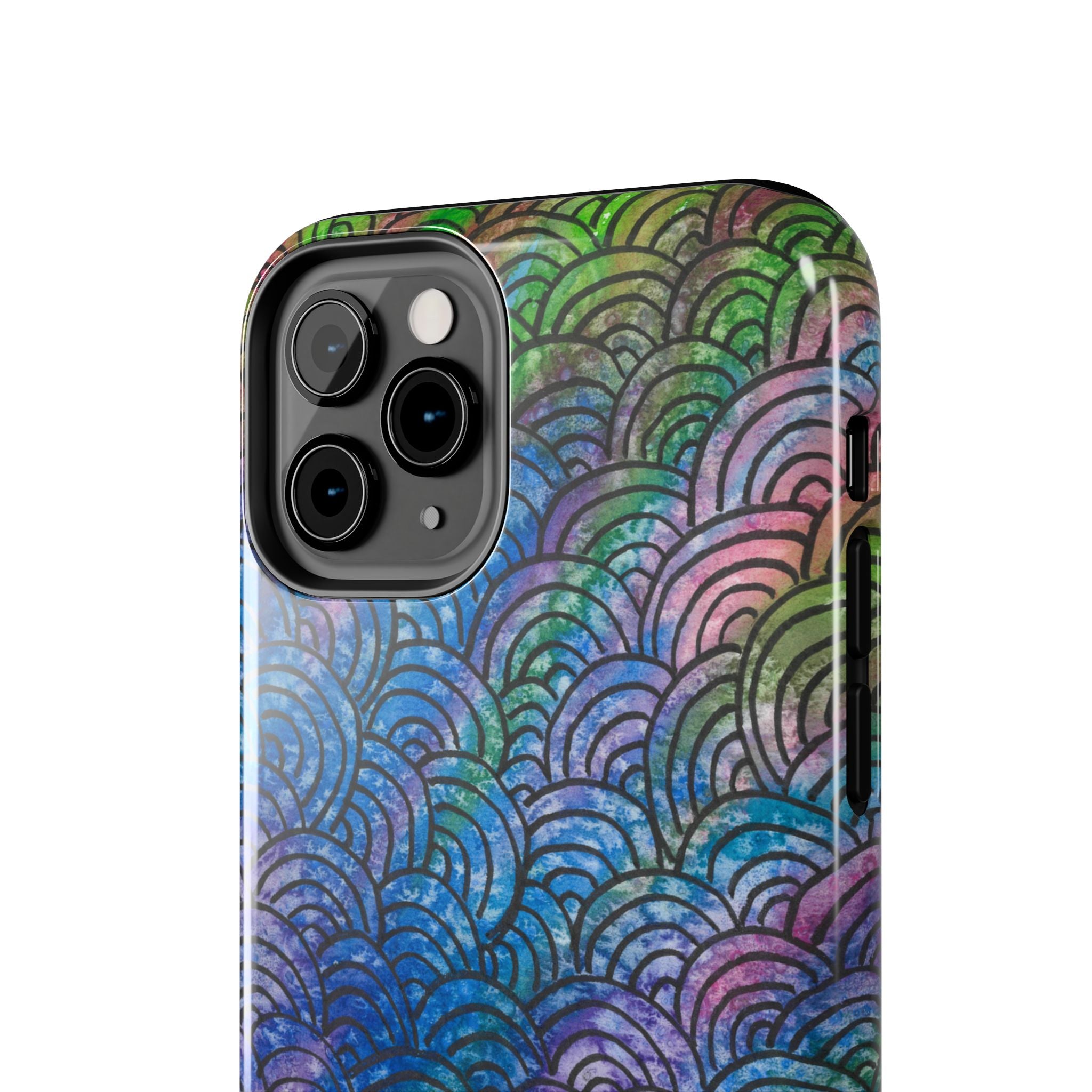 Tough Phone Case - All iPhones and Samsung Galaxys - Exciting Abstract Design #84 Ah! The Past