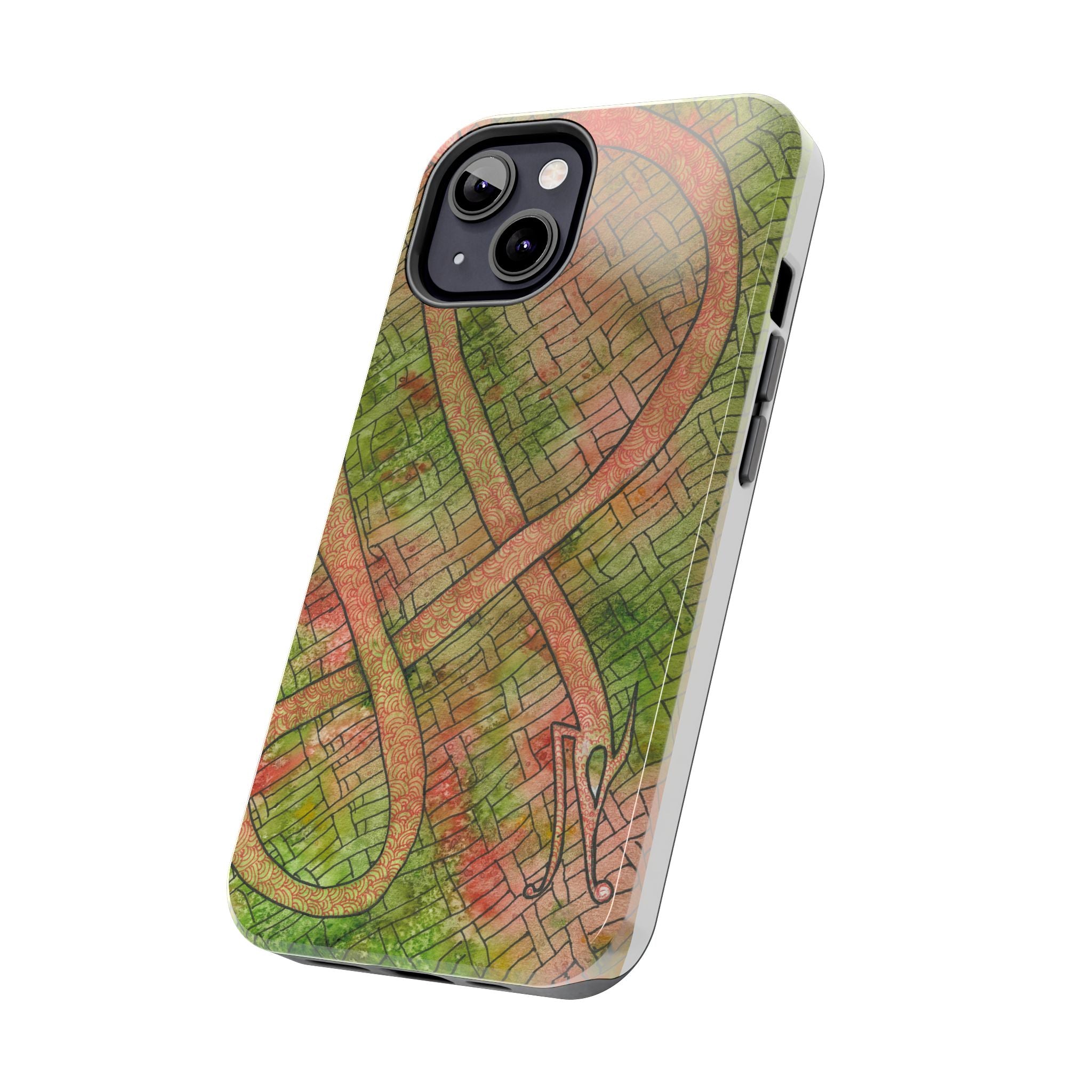 Tough Phone Case - All iPhones and Samsung Galaxys - Exciting Abstract Design #57 Celtic Flavours