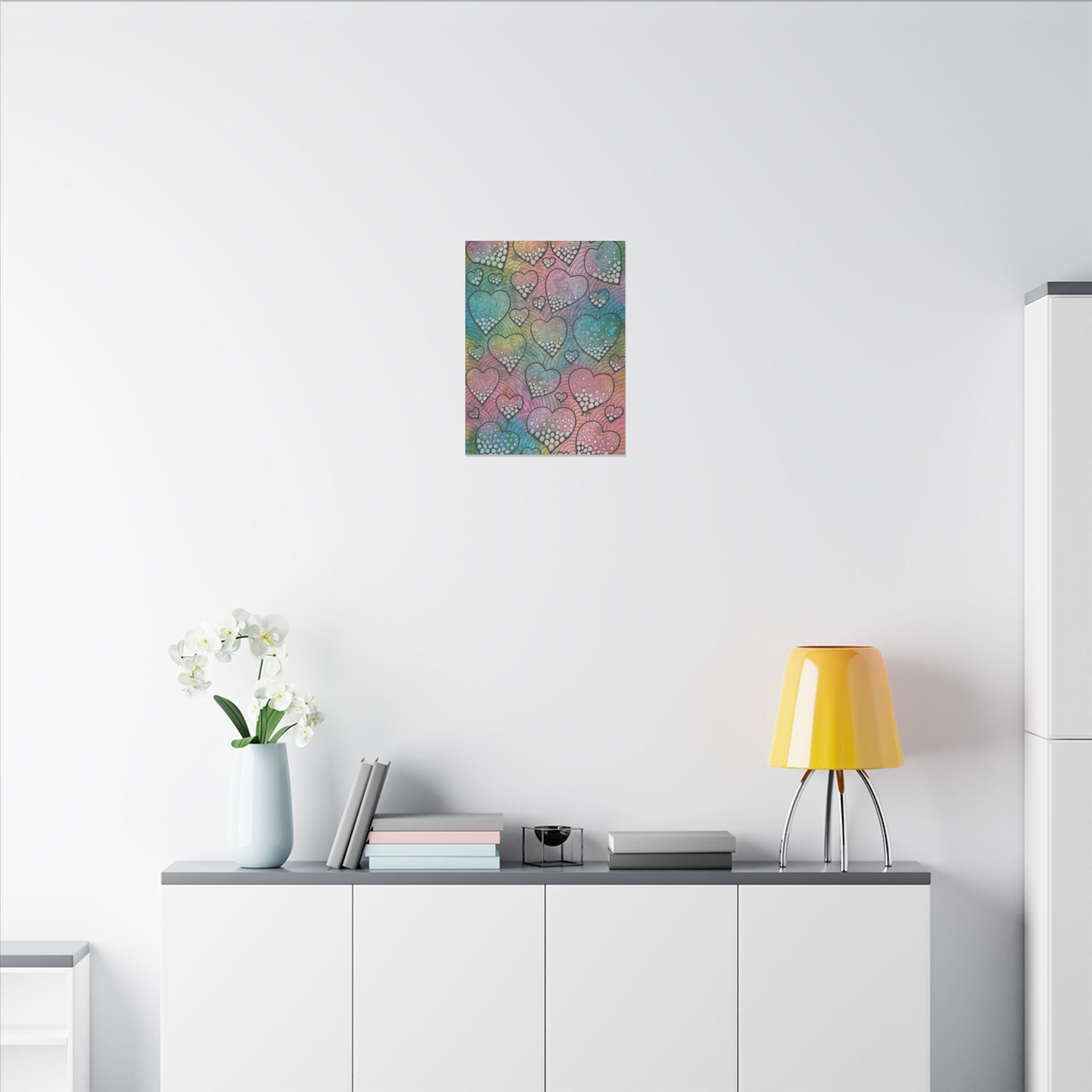 Large Colourful Wall Art, Canvas Prints, For Office, Bedroom or Living Room, or Special Gift #97 What's Love Got To Do With It: