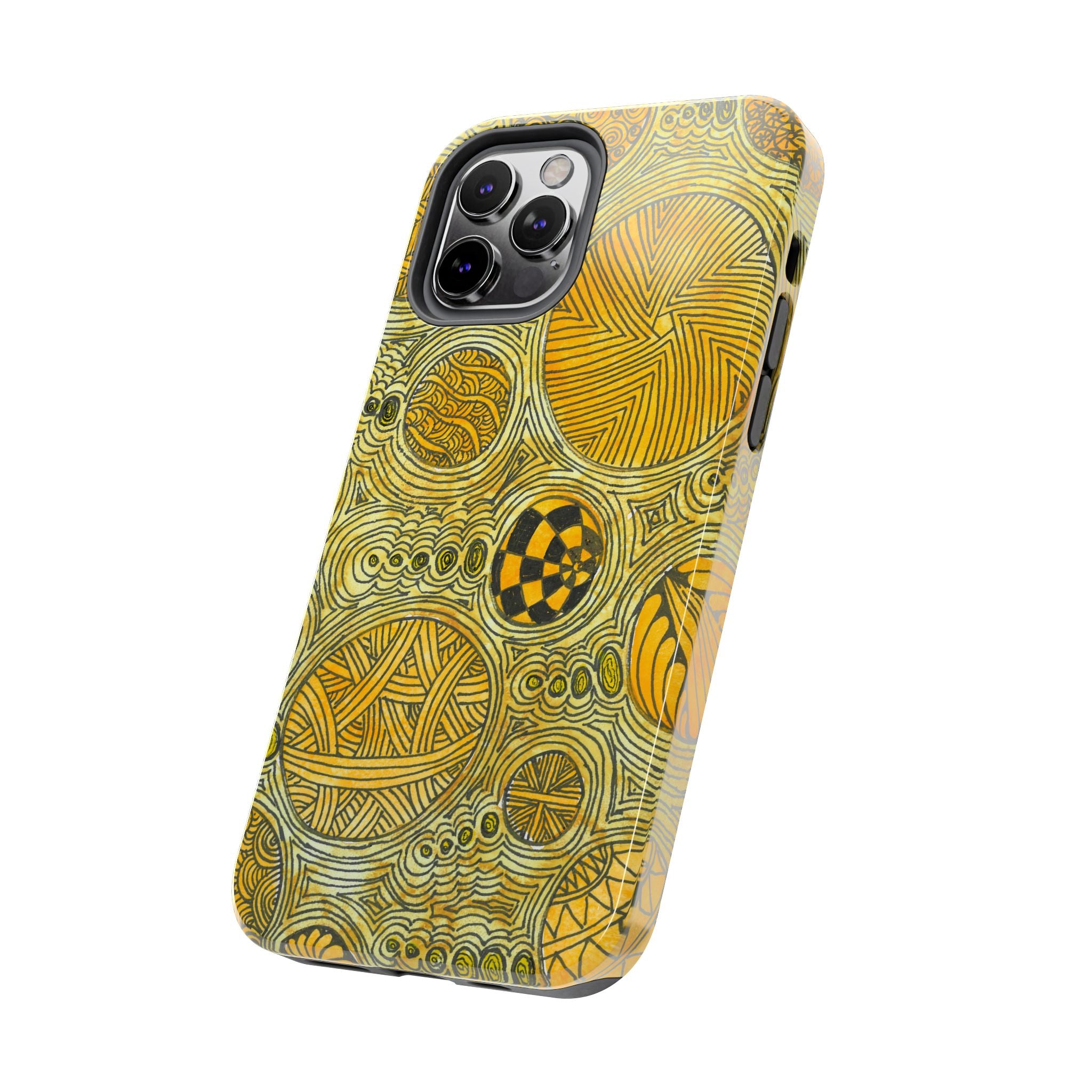 Tough Phone Case - All iPhones and Samsung Galaxys - Exciting Abstract Design #38 The Conversationalist