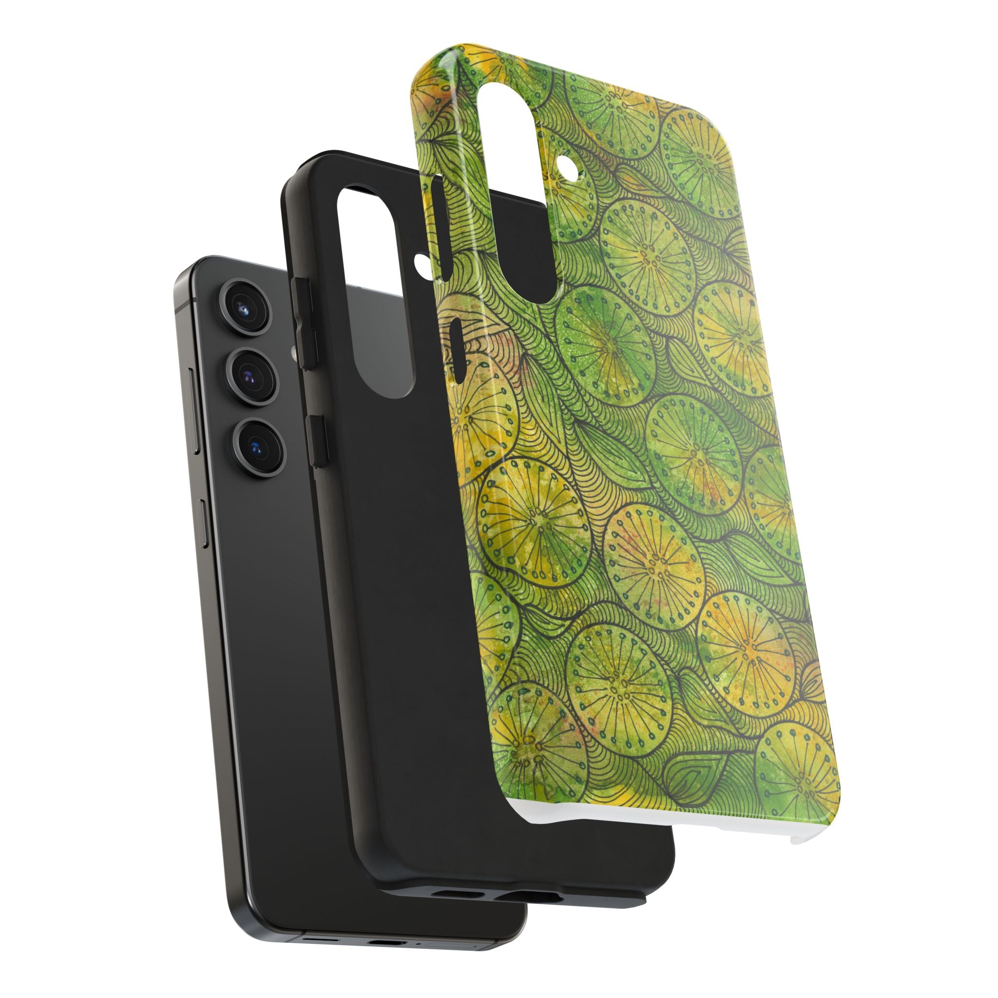 Tough Phone Case - All iPhones and Samsung Galaxys - Exciting Abstract Design #63 Margarita Mondays