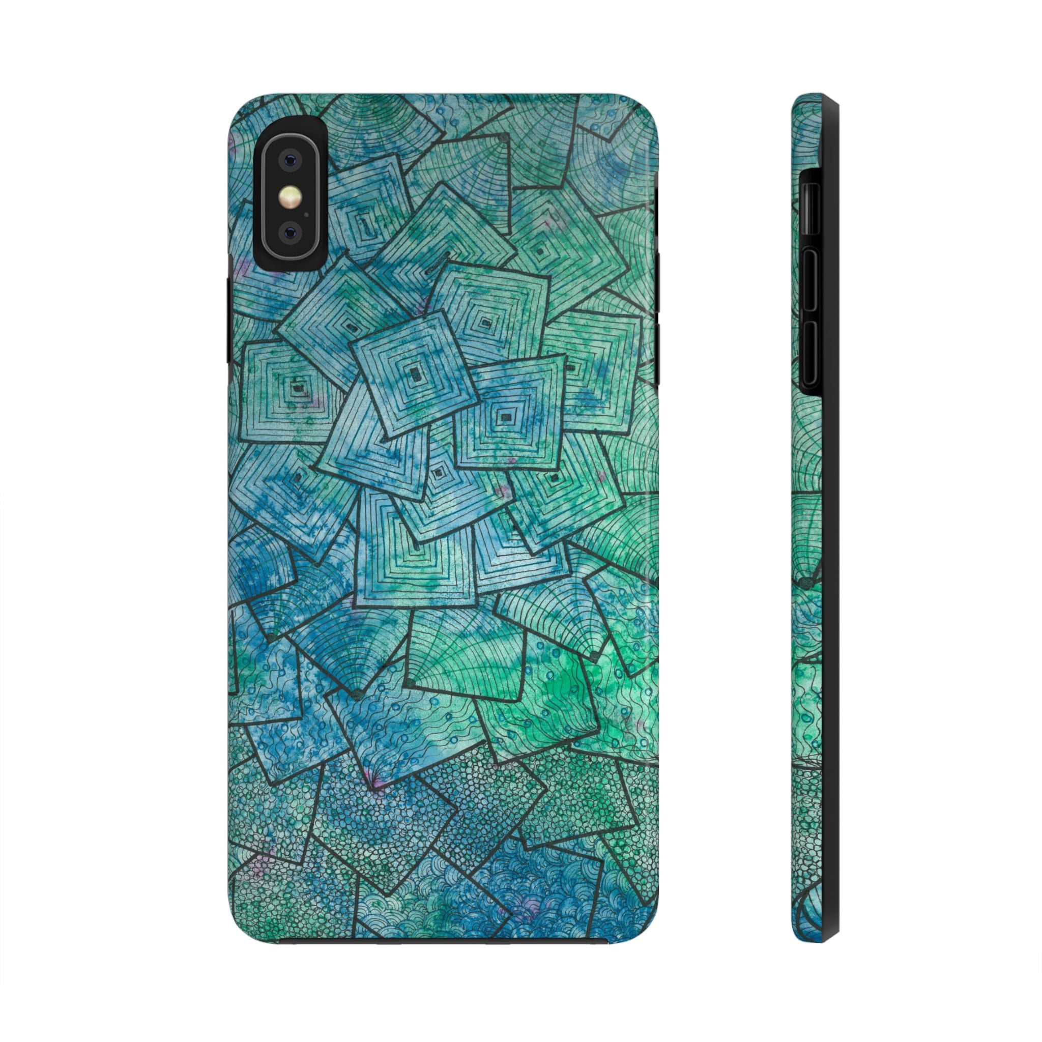 Tough Phone Case - All iPhones and Samsung Galaxys - Exciting Abstract Design #65 And The Answer Is