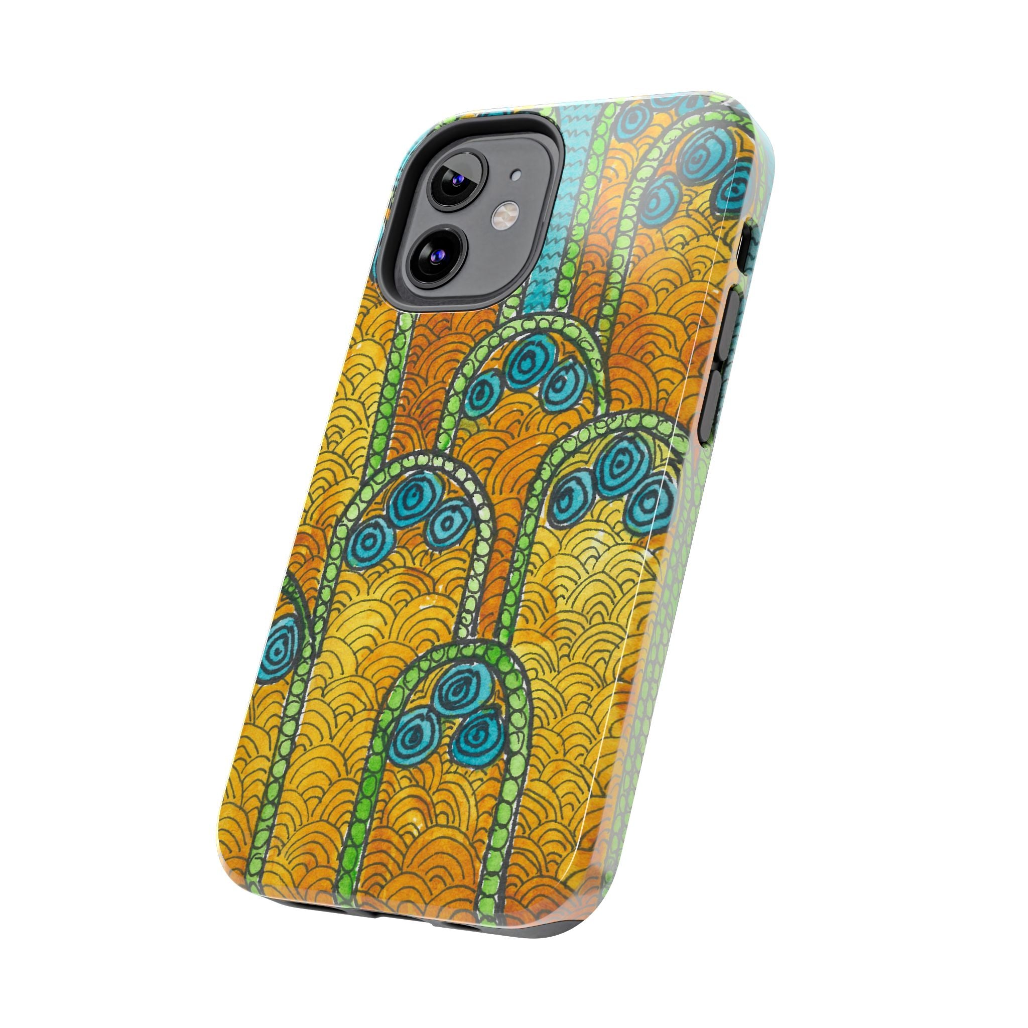 Tough Phone Case - All iPhones and Samsung Galaxys - Exciting Abstract Design #87 Belgrade Impressions - Serbia