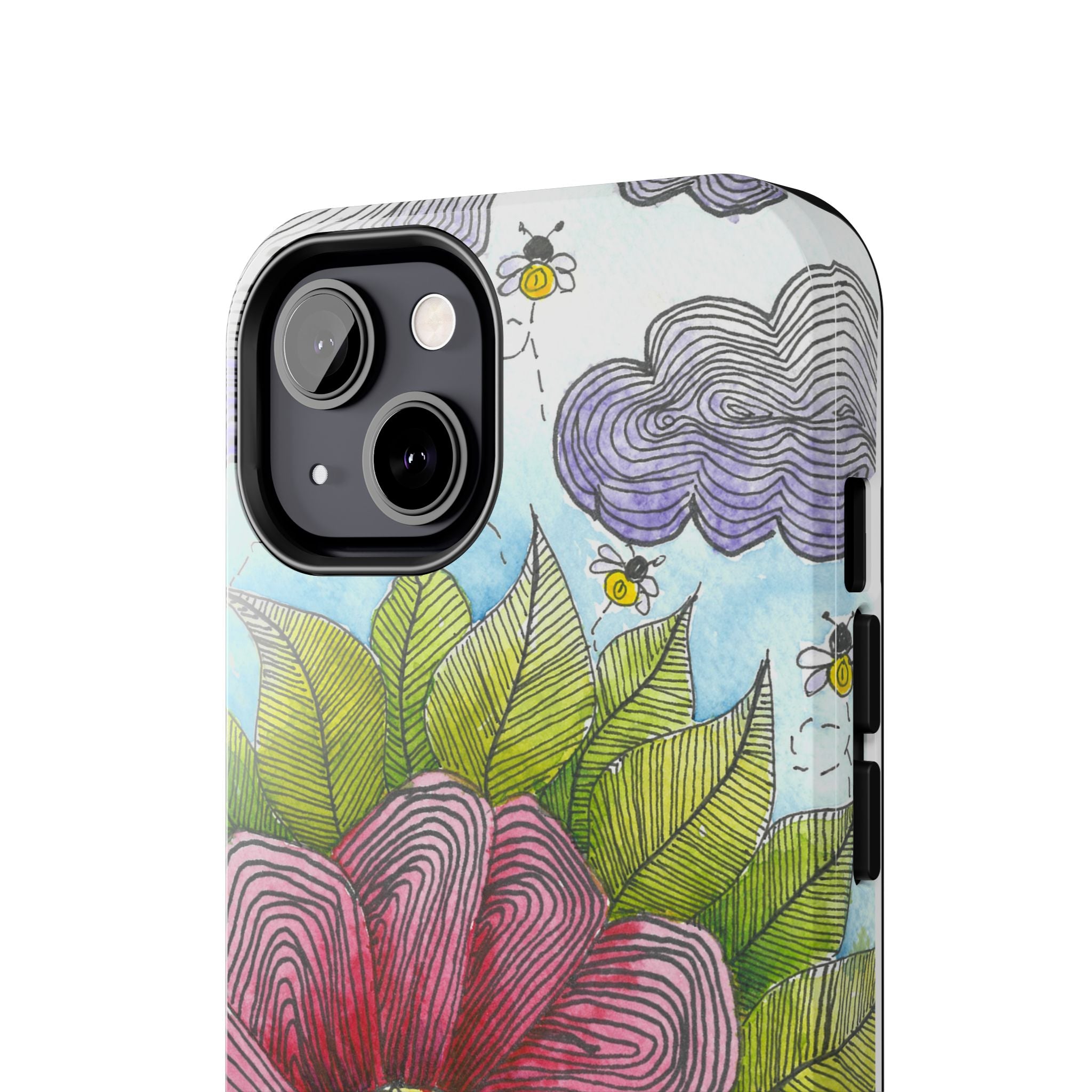 Tough Phone Case - All iPhones and Samsung Galaxys - Exciting Abstract Design  #4 Bloom'n