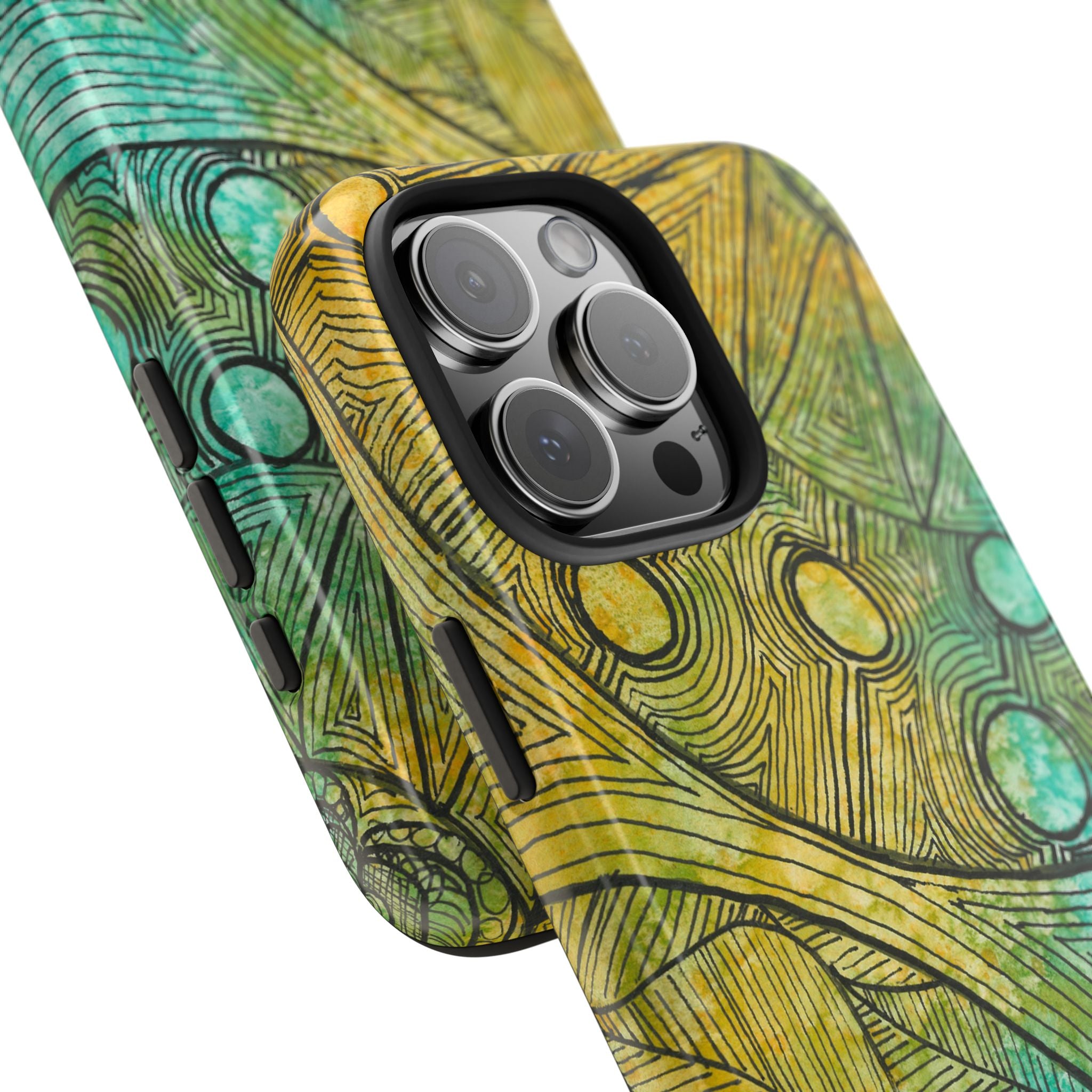 Tough Phone Case - All iPhones and Samsung Galaxys - Exciting Abstract Design #27 Come What May