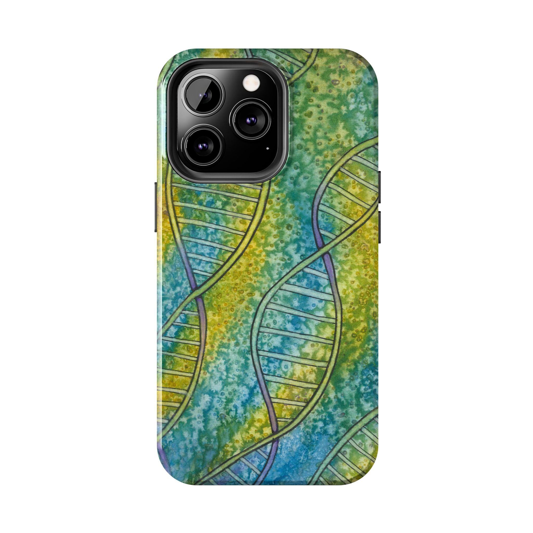 Tough Phone Case - All iPhones and Samsung Galaxys - Exciting Abstract Design #99 Crop of DNA
