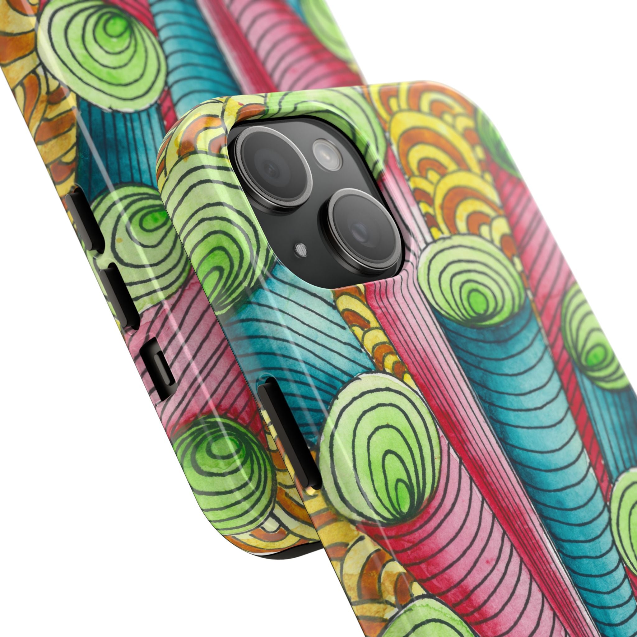 Tough Phone Case - All iPhones and Samsung Galaxys - Exciting Abstract Design #93 On A Mission