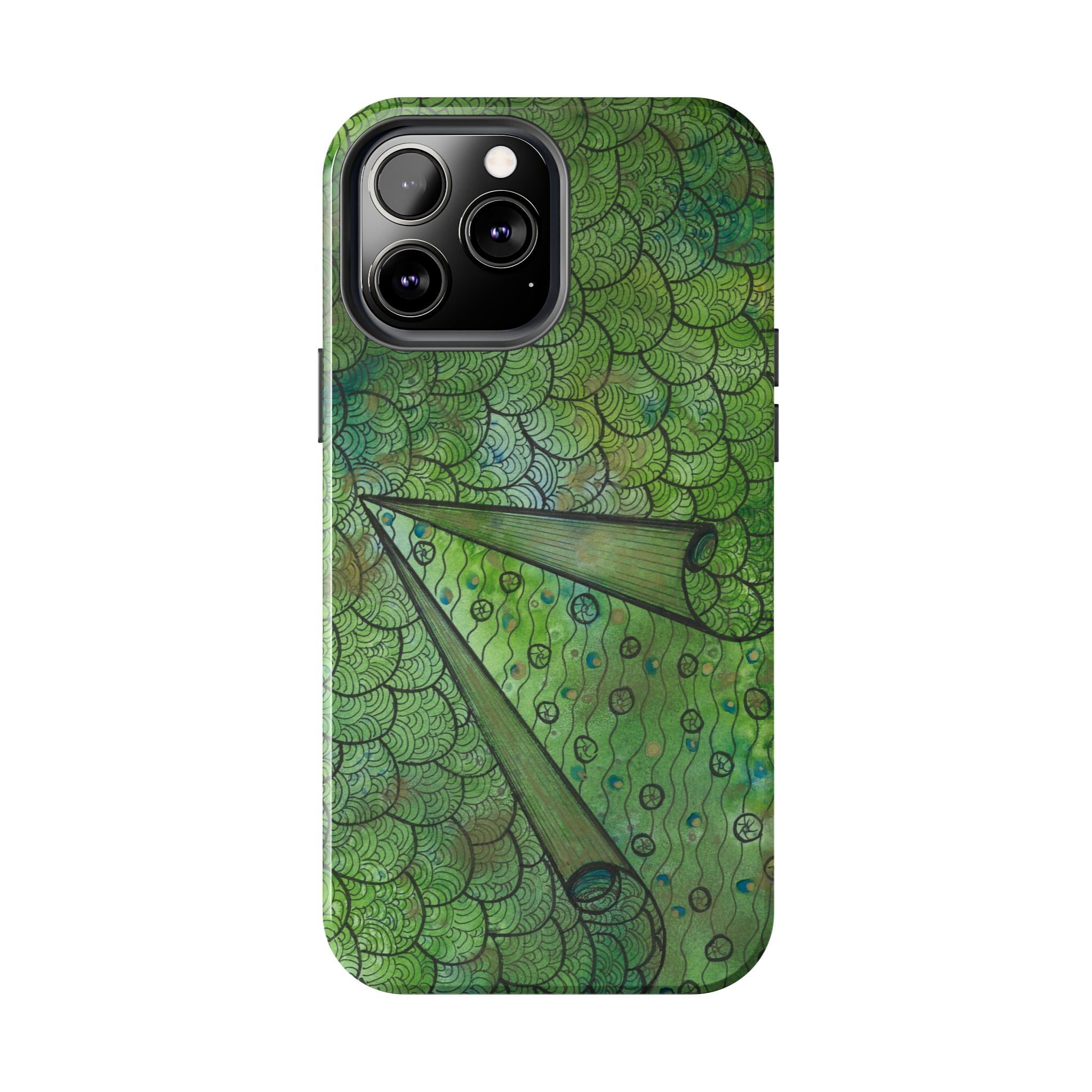 Tough Phone Case - All iPhones and Samsung Galaxys - Exciting Abstract Design #69 New Horizons