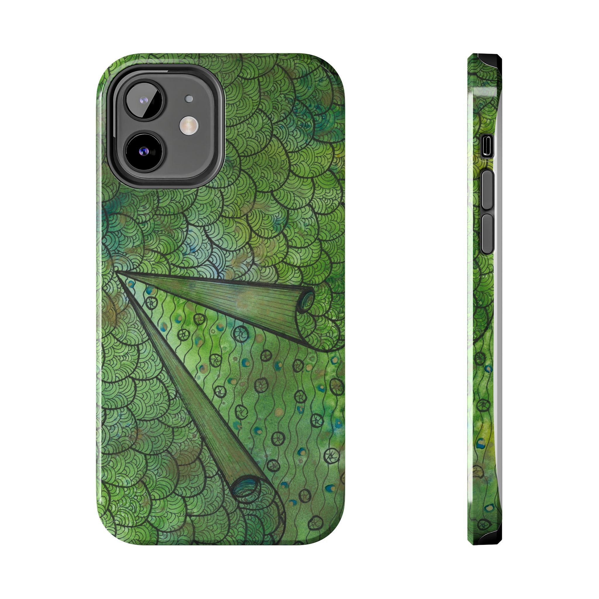 Tough Phone Case - All iPhones and Samsung Galaxys - Exciting Abstract Design #69 New Horizons