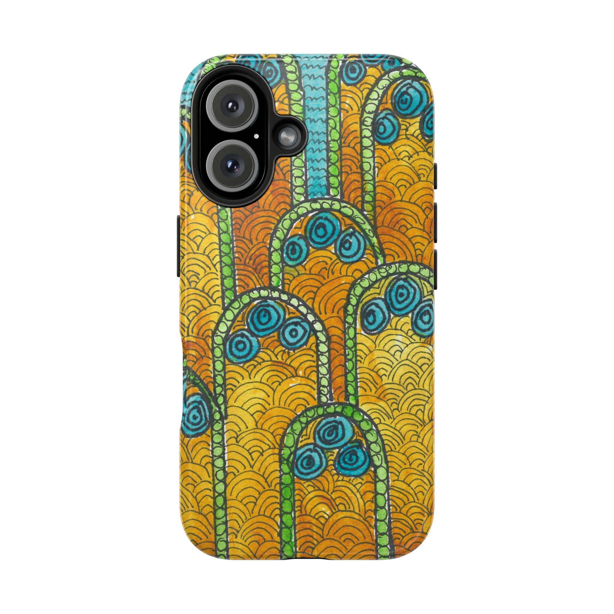 Tough Phone Case - All iPhones and Samsung Galaxys - Exciting Abstract Design #87 Belgrade Impressions - Serbia