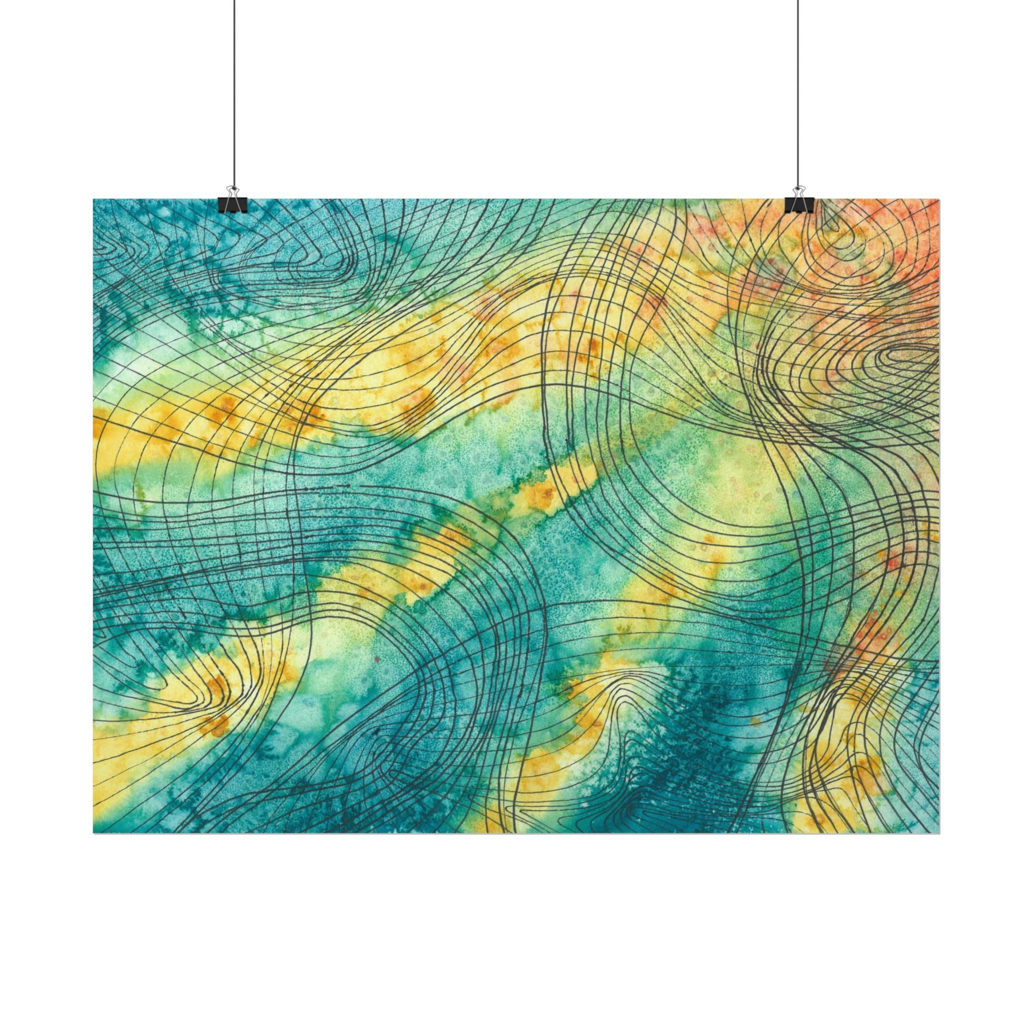 Large Colourful Wall Art, Posters & Prints, For Office, Bedroom or Living Room, or Special Gift #81 The Only Way Is Up