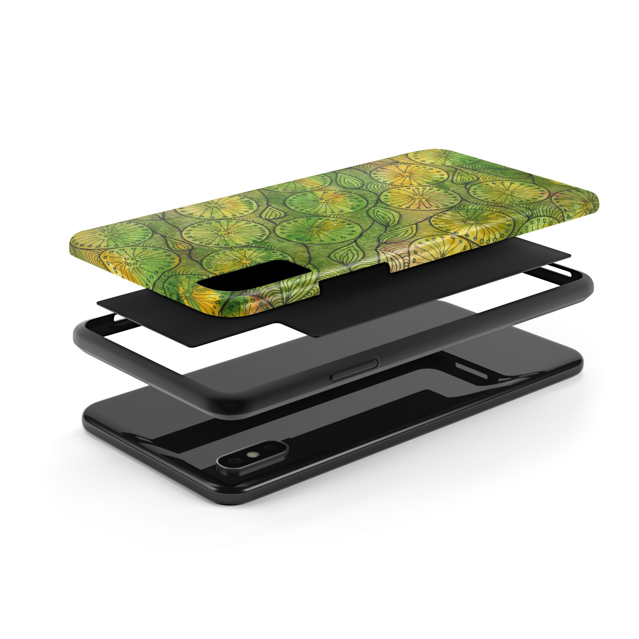 Tough Phone Case - All iPhones and Samsung Galaxys - Exciting Abstract Design #63 Margarita Mondays