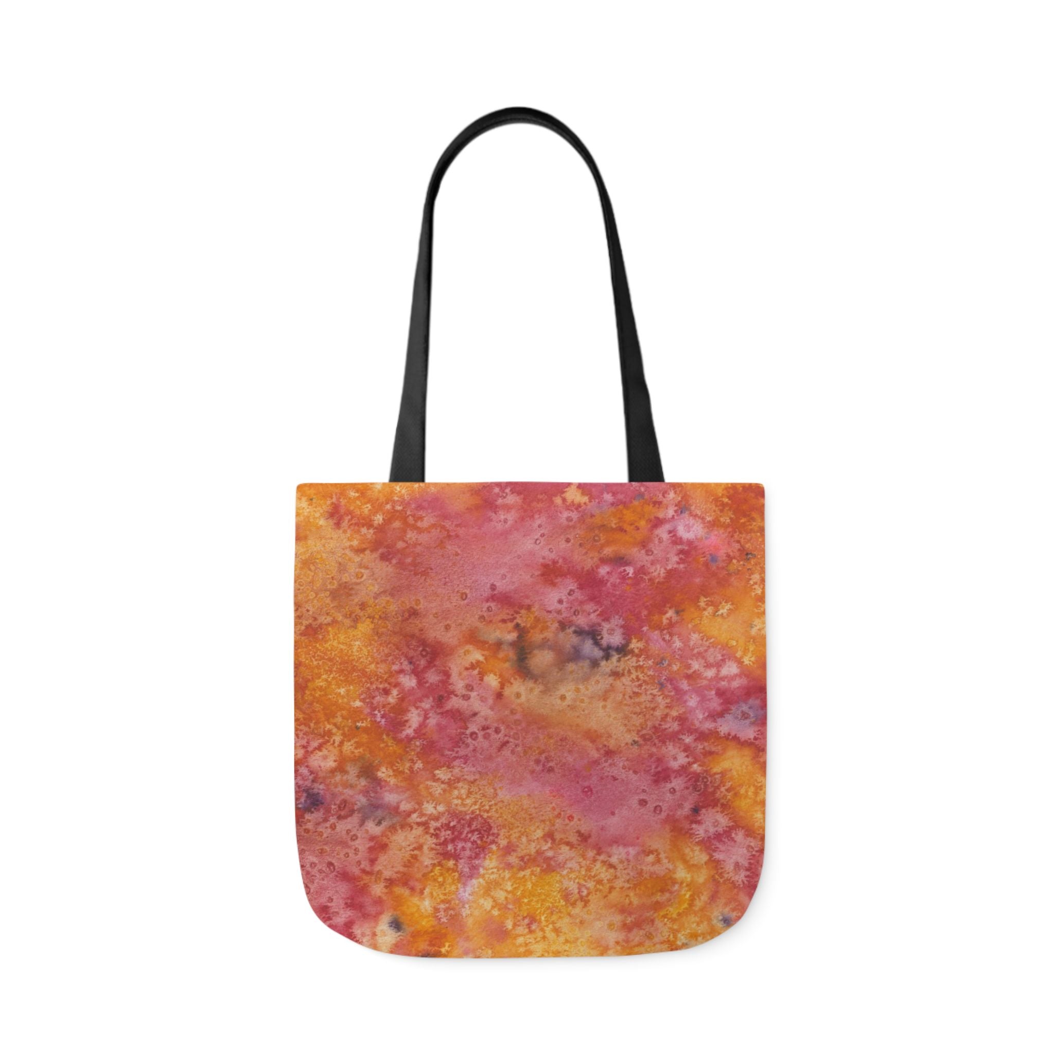 Canvas Tote Bags, Colourful Abstract Designs, 5-Color Straps, 3 Sizes.  For Family and friends or a Special Gift #54 Heaven Can Wait