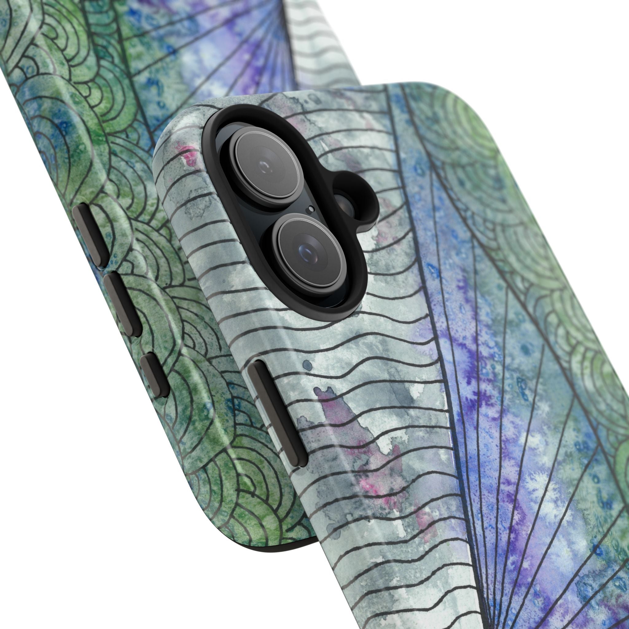 Tough Phone Case - All iPhones and Samsung Galaxys - Exciting Abstract Design #90 Rtanj Pyramid - Serbia