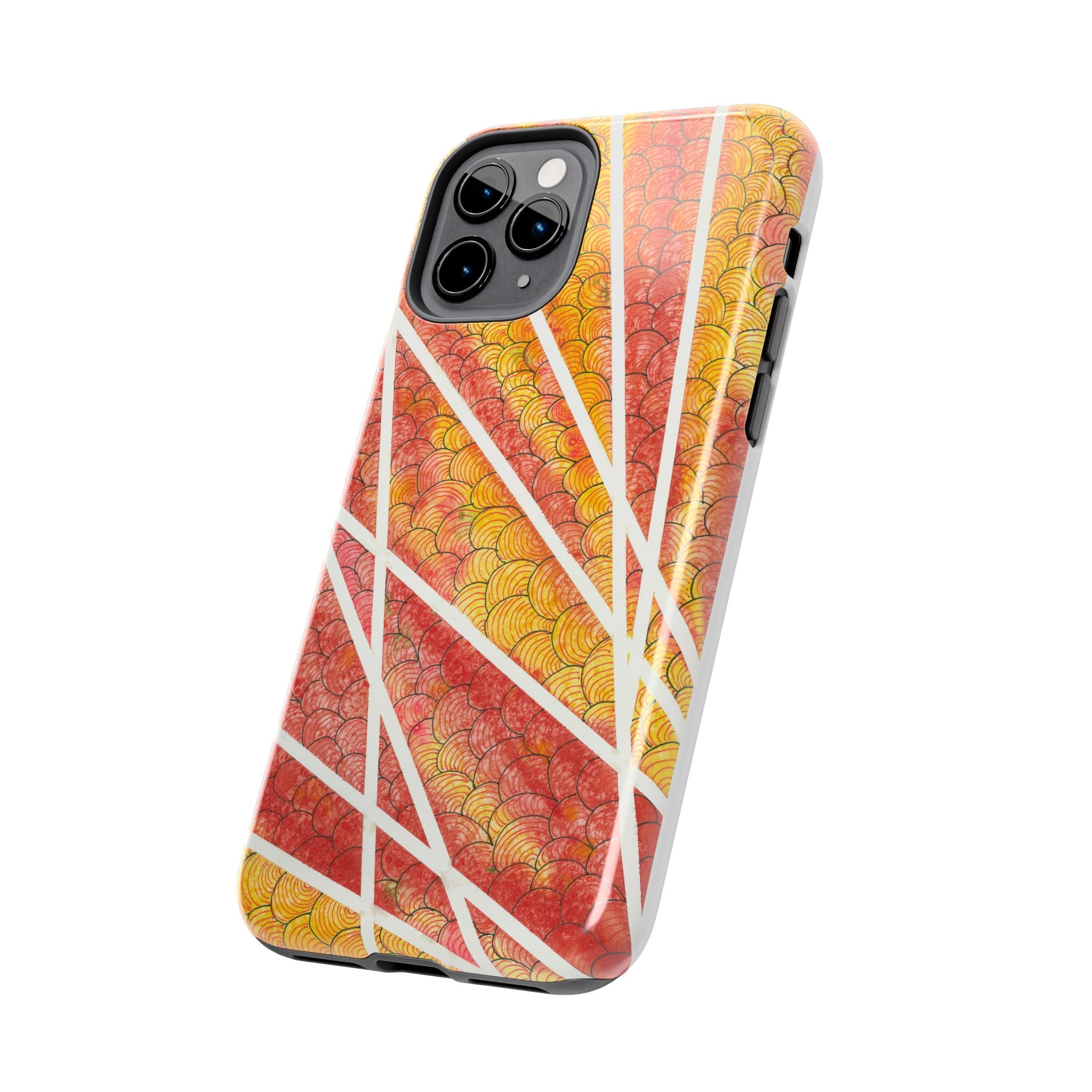 Tough Phone Case - All iPhones and Samsung Galaxys - Exciting Abstract Design #67 Max Mimosa