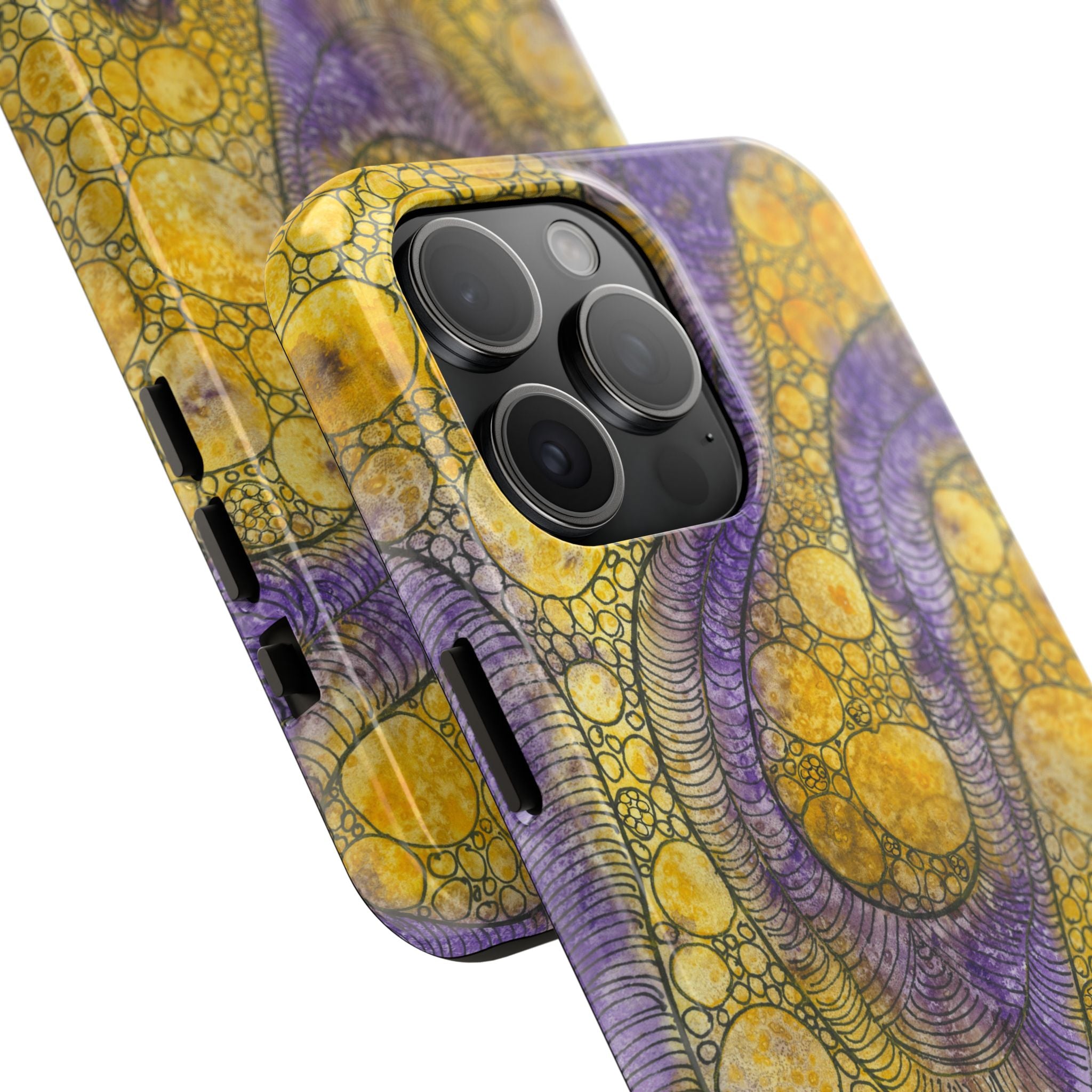 Tough Phone Case - All iPhones and Samsung Galaxys - Exciting Abstract Design #64 Is Now A Good Time?
