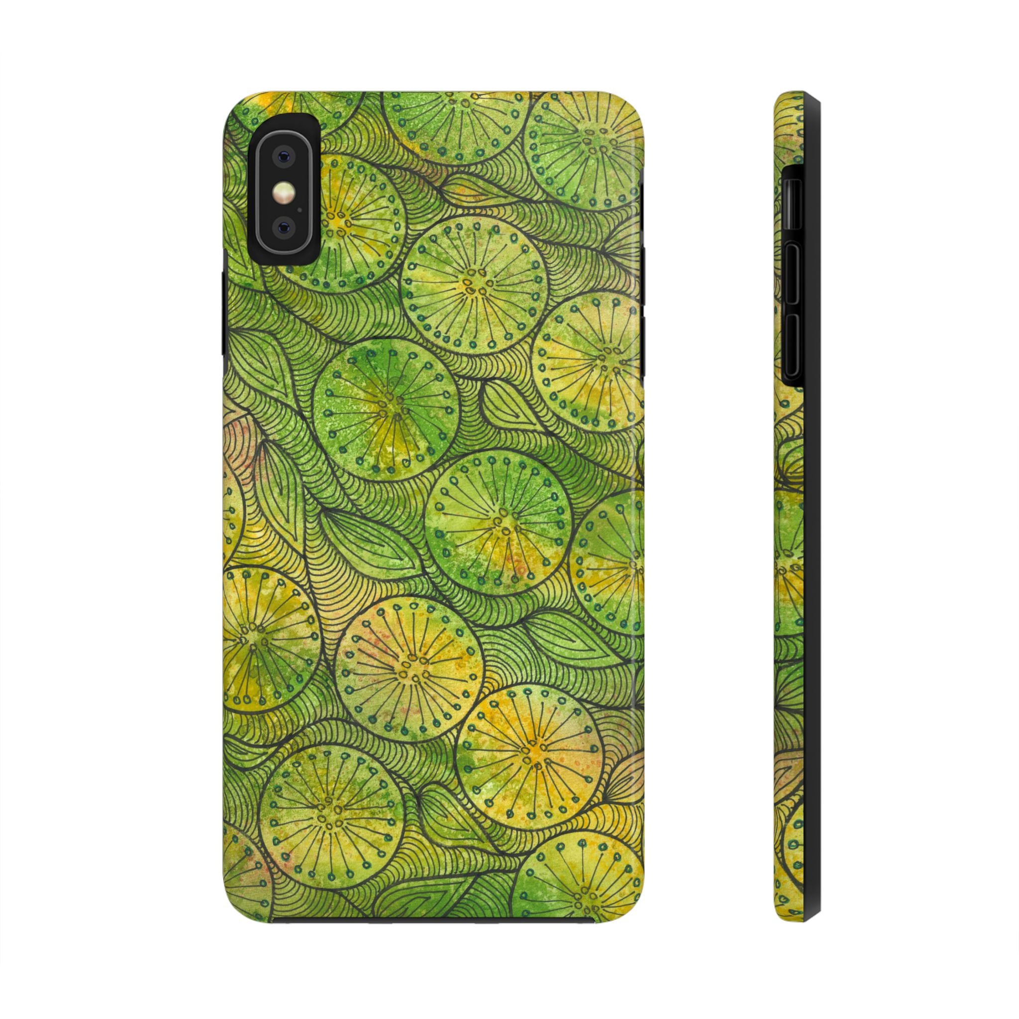 Tough Phone Case - All iPhones and Samsung Galaxys - Exciting Abstract Design #63 Margarita Mondays