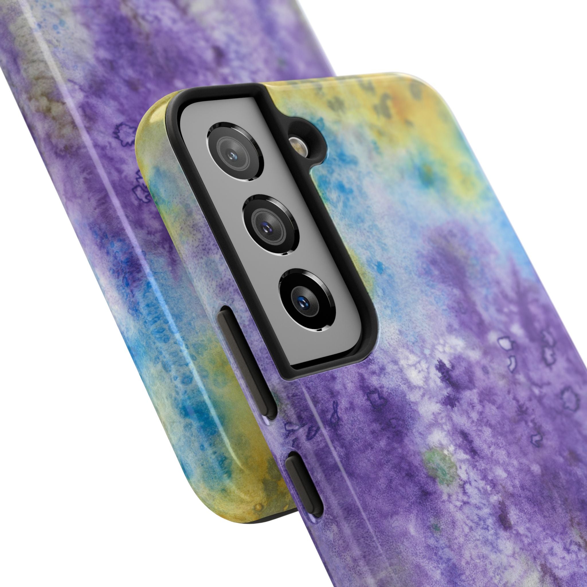 Tough Phone Case - All iPhones and Samsung Galaxys - Exciting Abstract Design #74 Lavender Fields