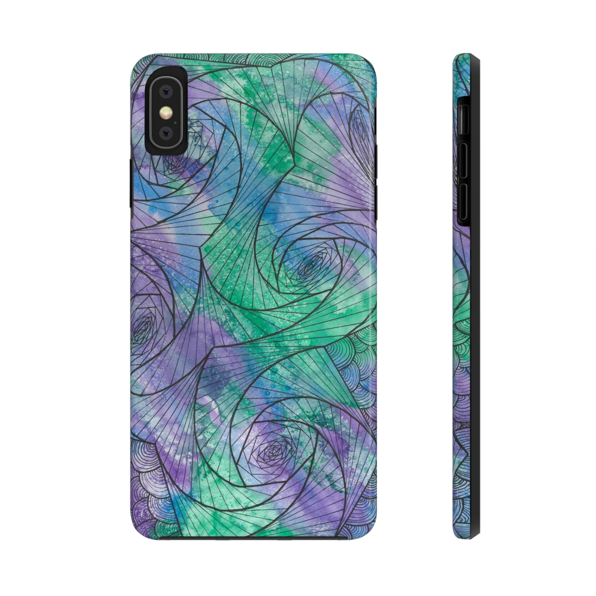 Tough Phone Case - All iPhones and Samsung Galaxys - Exciting Abstract Design  #50 If Not Now When