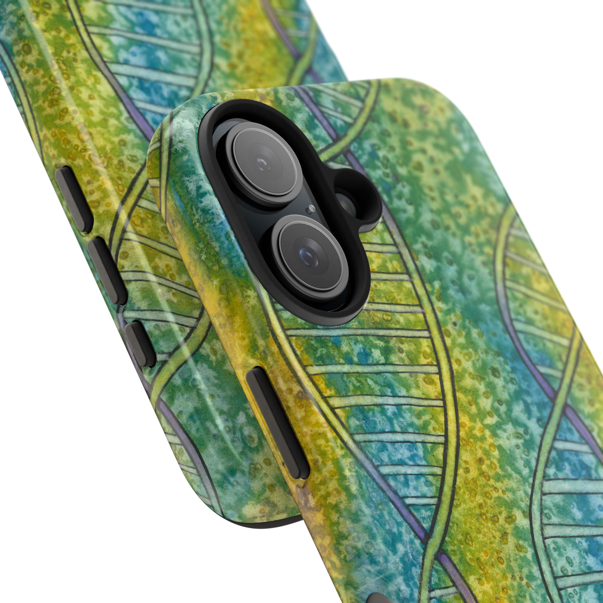 Tough Phone Case - All iPhones and Samsung Galaxys - Exciting Abstract Design #99 Crop of DNA