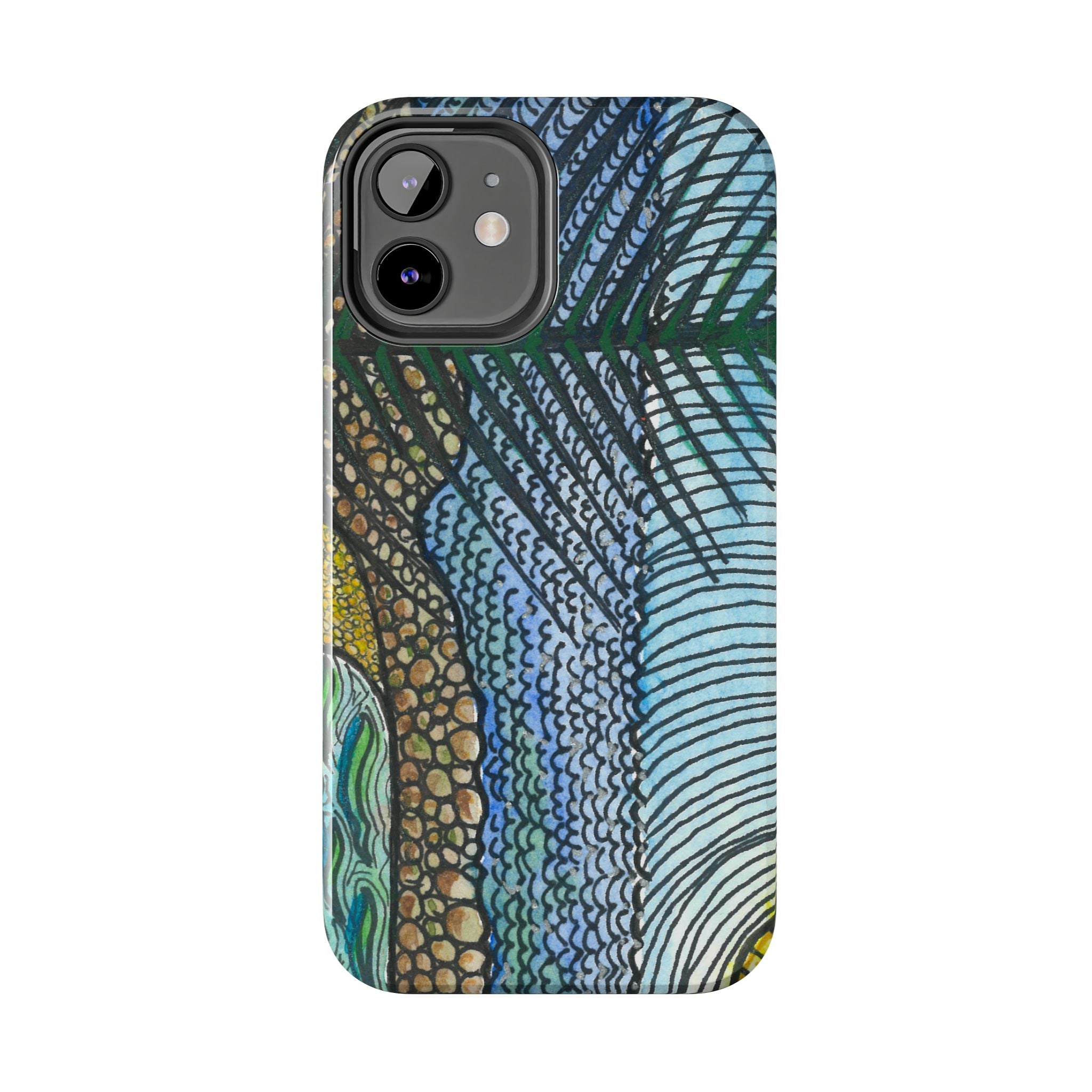 Tough Phone Case - All iPhones and Samsung Galaxys - Exciting Abstract Design #47 Cottesloe