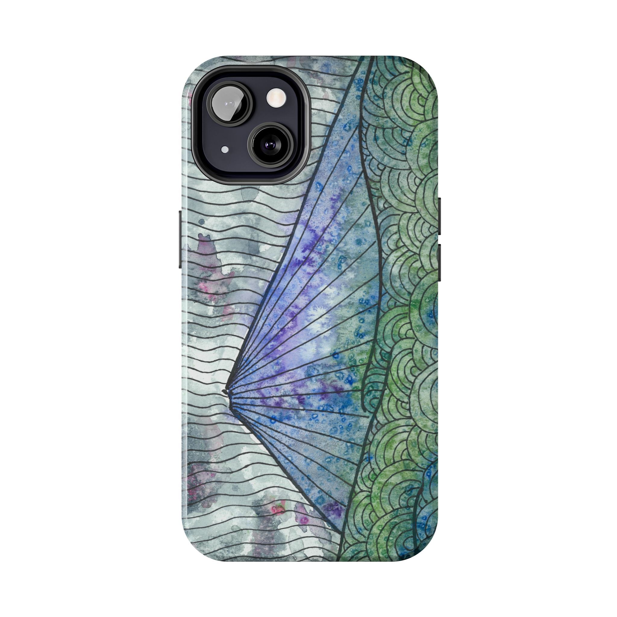 Tough Phone Case - All iPhones and Samsung Galaxys - Exciting Abstract Design #90 Rtanj Pyramid - Serbia