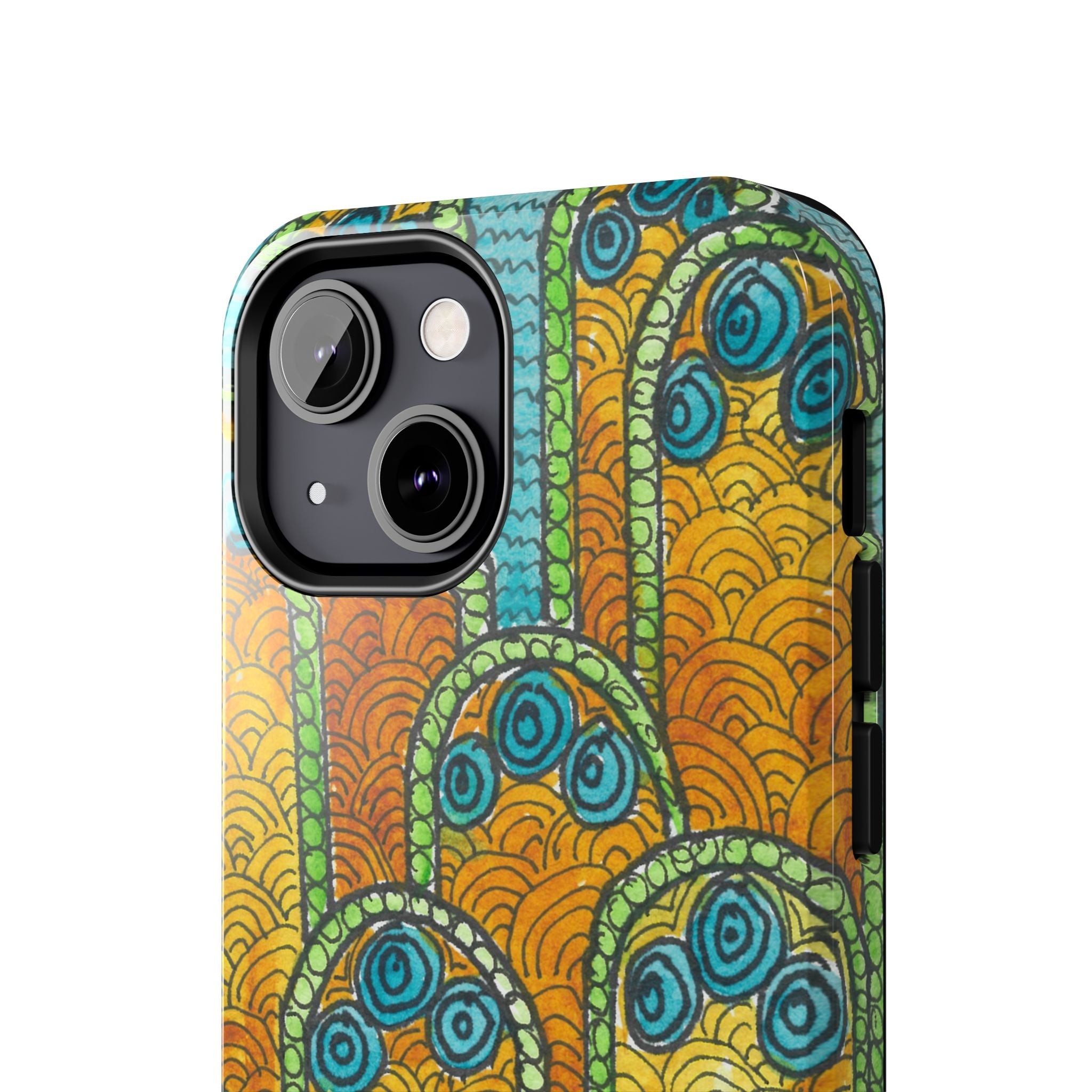 Tough Phone Case - All iPhones and Samsung Galaxys - Exciting Abstract Design #87 Belgrade Impressions - Serbia