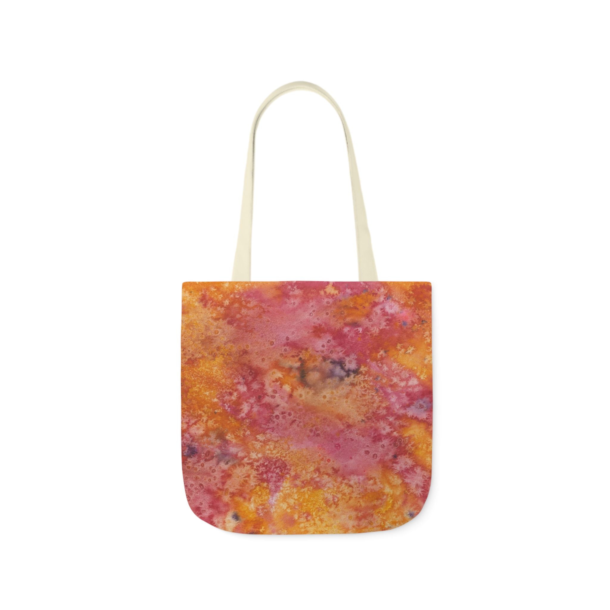 Canvas Tote Bags, Colourful Abstract Designs, 5-Color Straps, 3 Sizes.  For Family and friends or a Special Gift #54 Heaven Can Wait