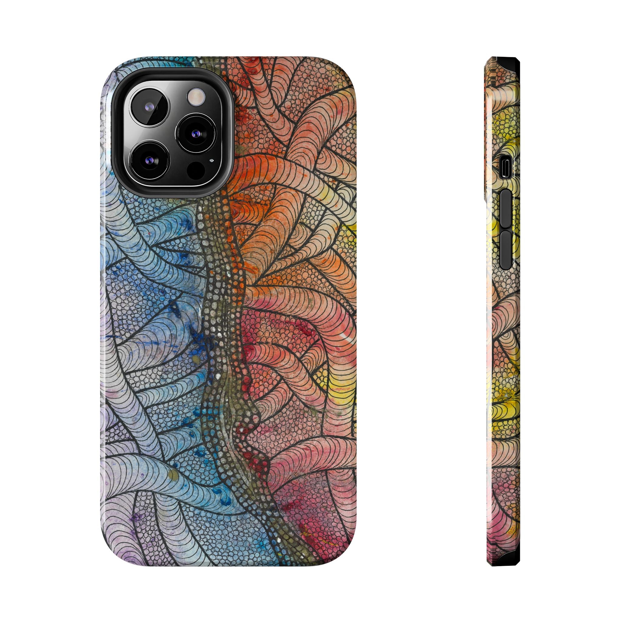 Tough Phone Case - All iPhones and Samsung Galaxys - Exciting Abstract Design #72 After The End