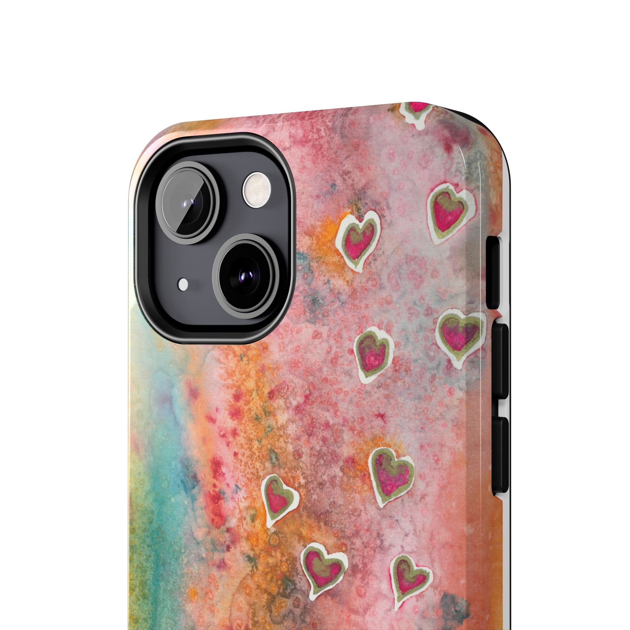 Tough Phone Case - All iPhones and Samsung Galaxys - Exciting Abstract Design #96 Love, Friendship, integrity