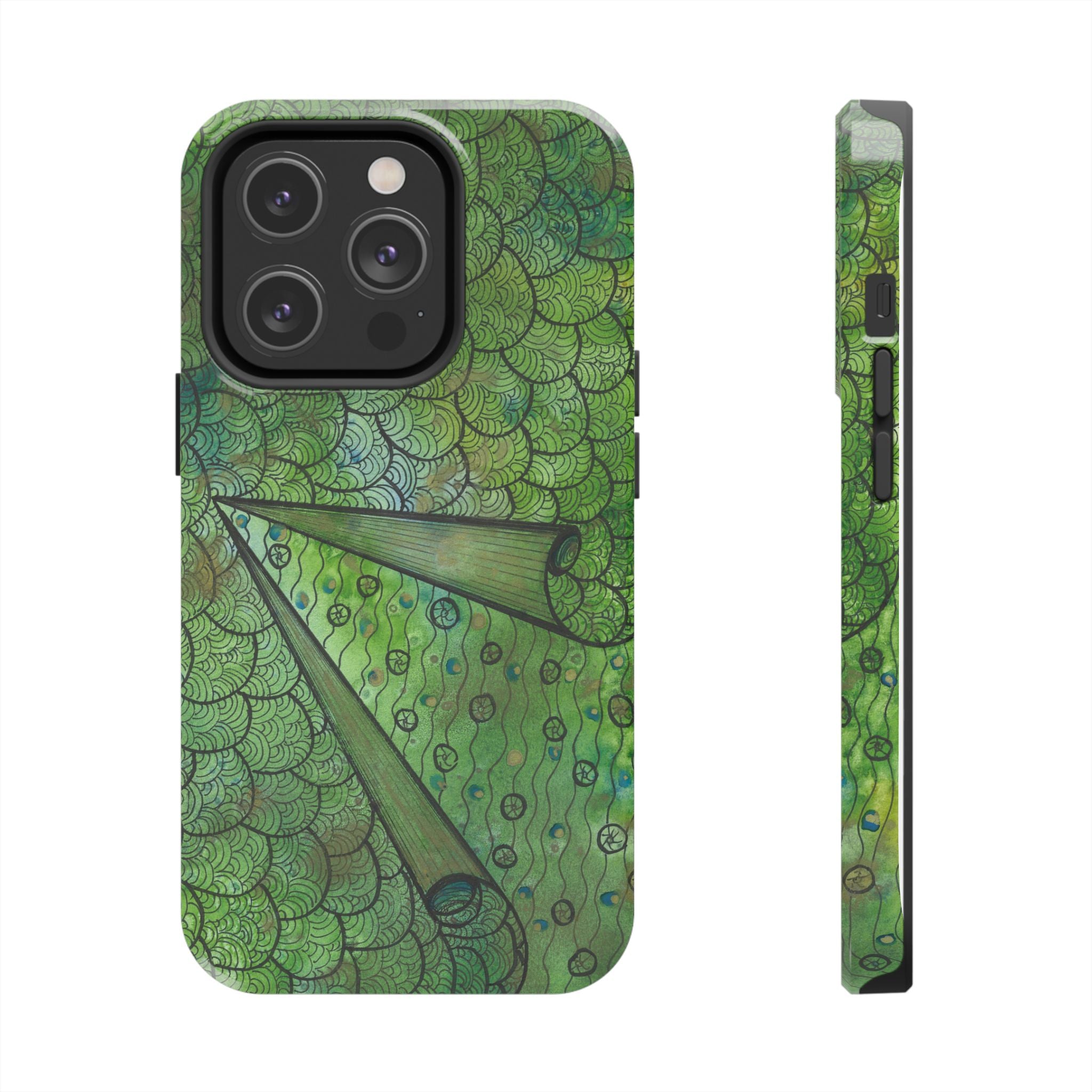 Tough Phone Case - All iPhones and Samsung Galaxys - Exciting Abstract Design #69 New Horizons