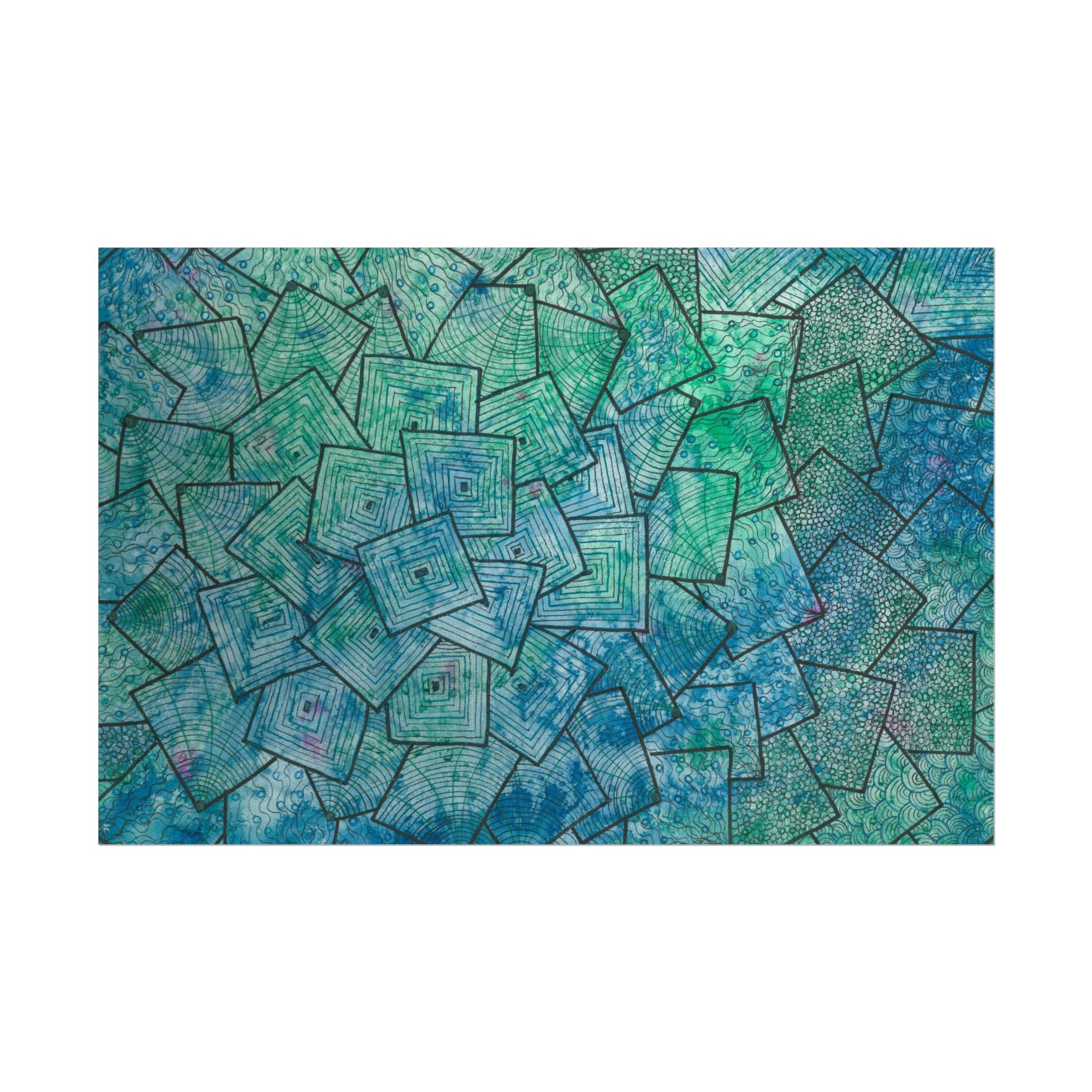 Large Colourful Wall Art, Posters & Prints, For Office, Bedroom or Living Room, or Special Gift #65 And The Answer Is?