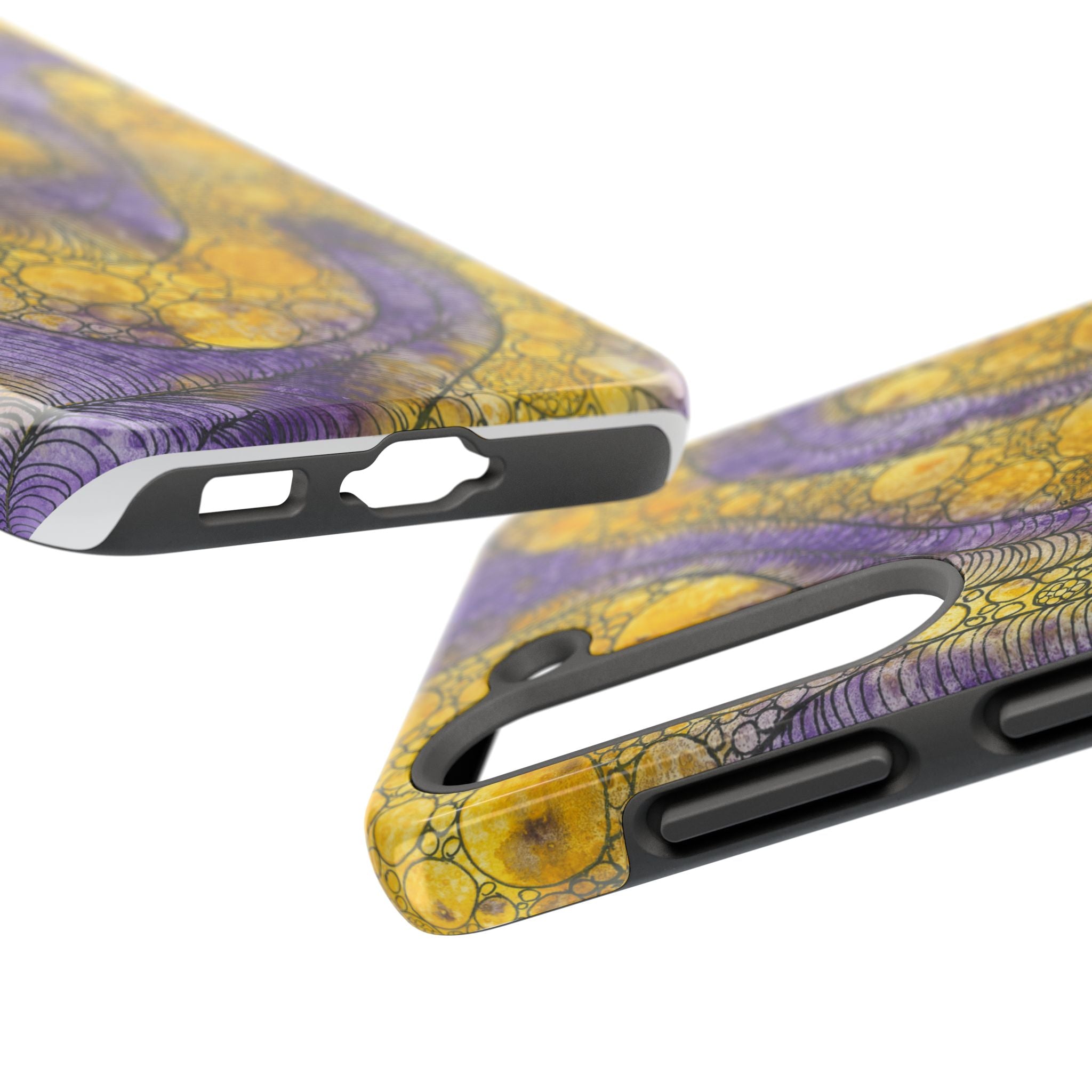 Tough Phone Case - All iPhones and Samsung Galaxys - Exciting Abstract Design #64 Is Now A Good Time?