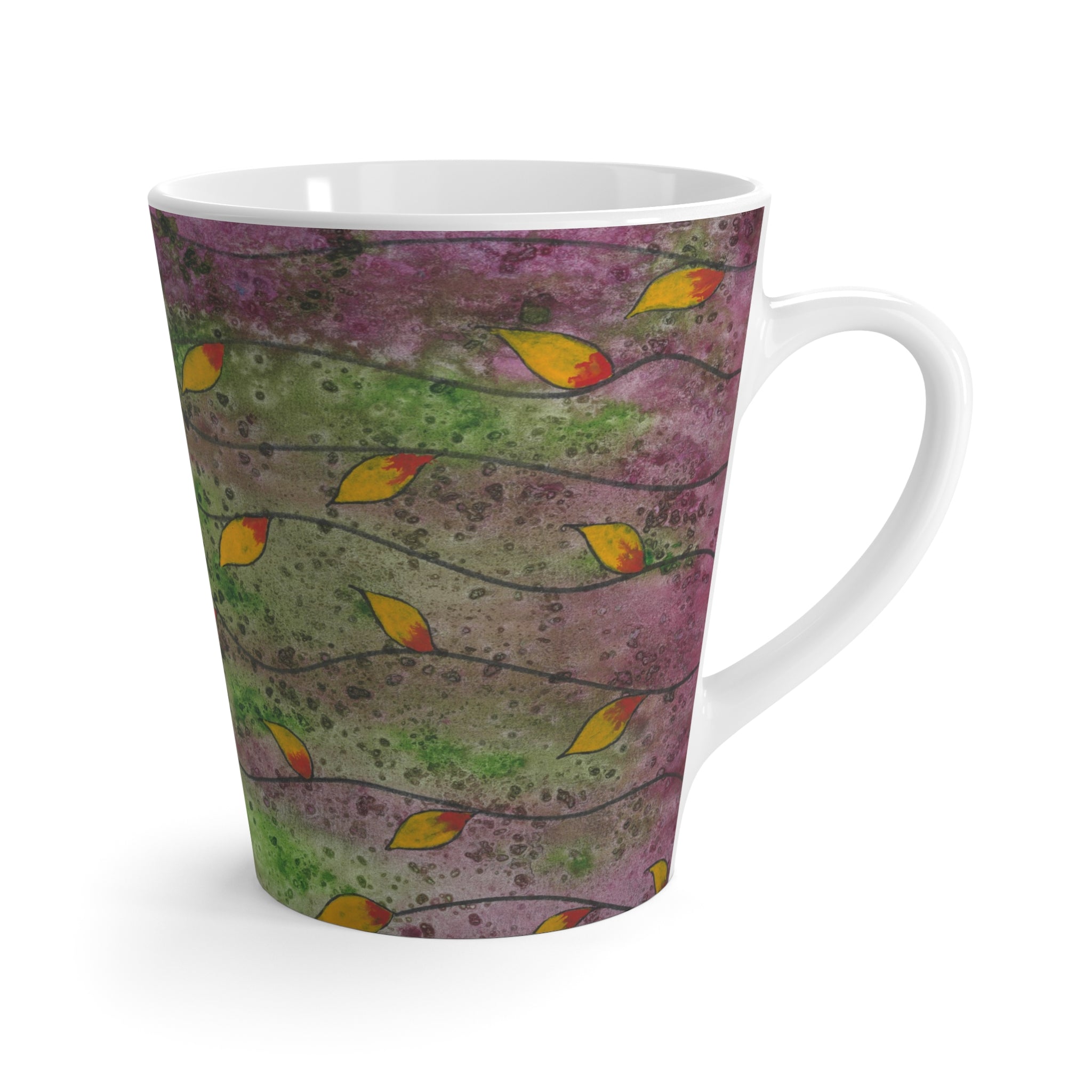 Coffee Mugs and Cups. Colourful Abstract Designs. Perfect for Home, Office or Special Gift #98 HOPE