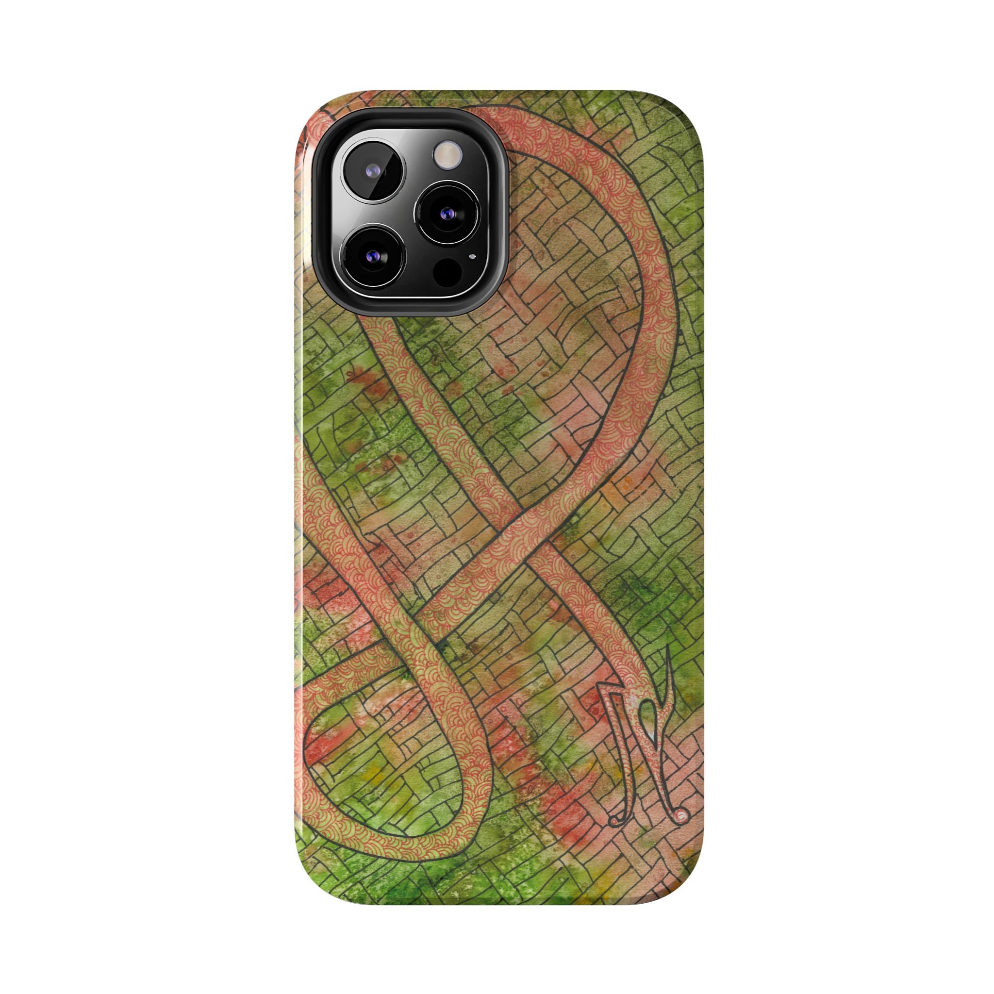 Tough Phone Case - All iPhones and Samsung Galaxys - Exciting Abstract Design #57 Celtic Flavours