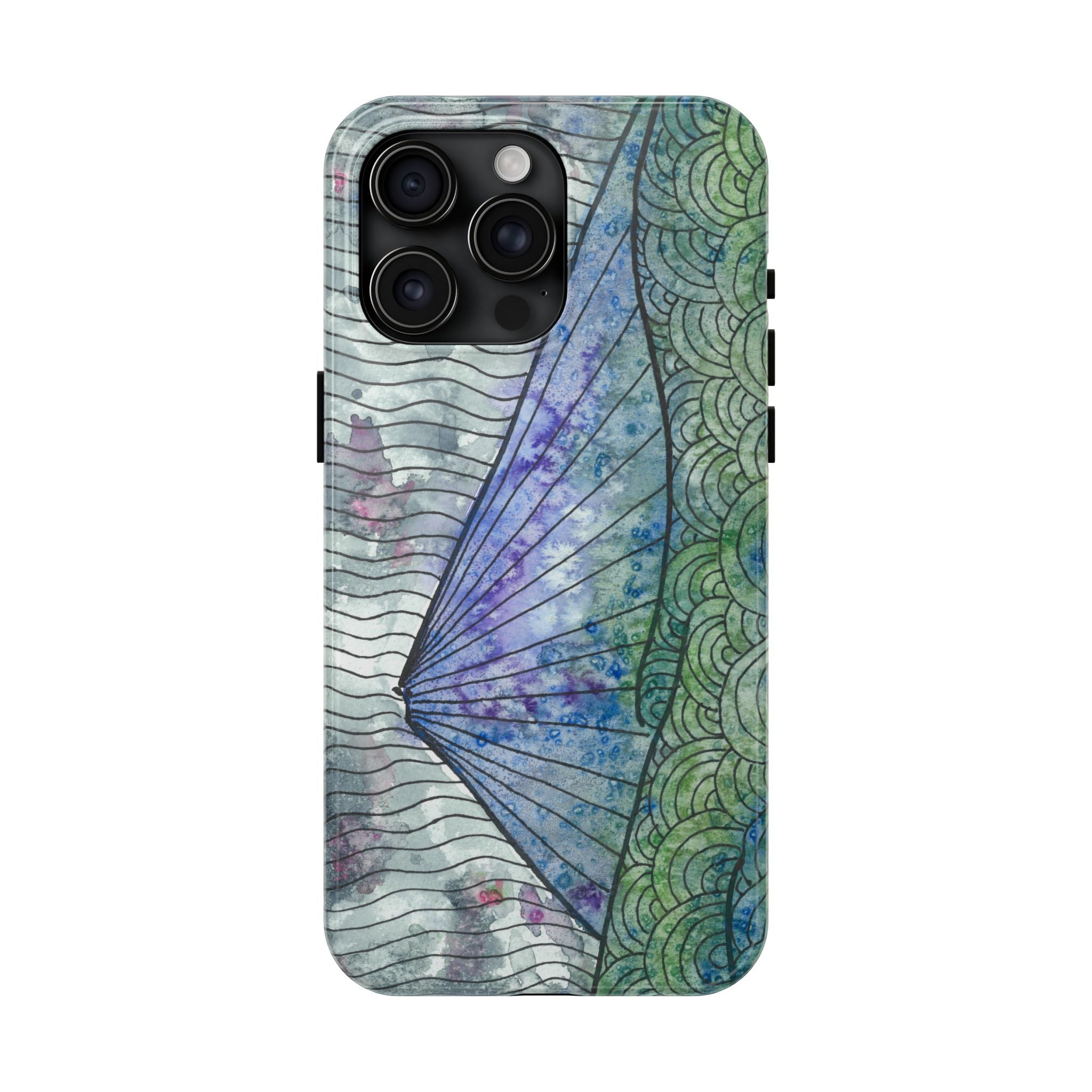 Tough Phone Case - All iPhones and Samsung Galaxys - Exciting Abstract Design #90 Rtanj Pyramid - Serbia