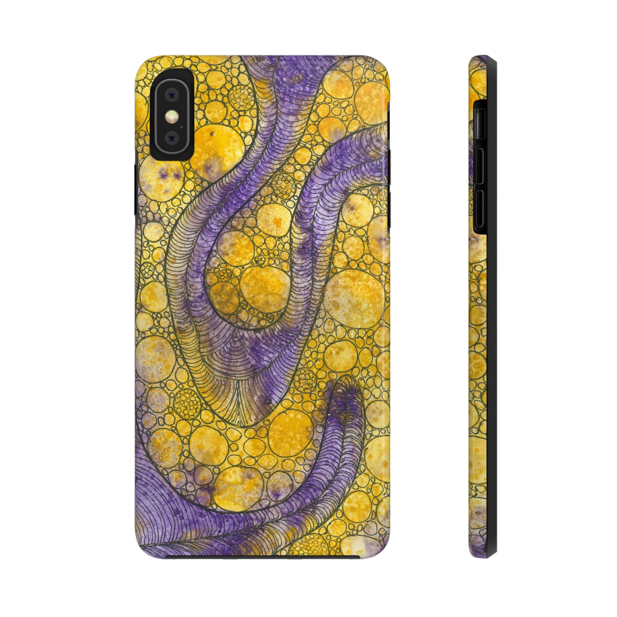 Tough Phone Case - All iPhones and Samsung Galaxys - Exciting Abstract Design #64 Is Now A Good Time?
