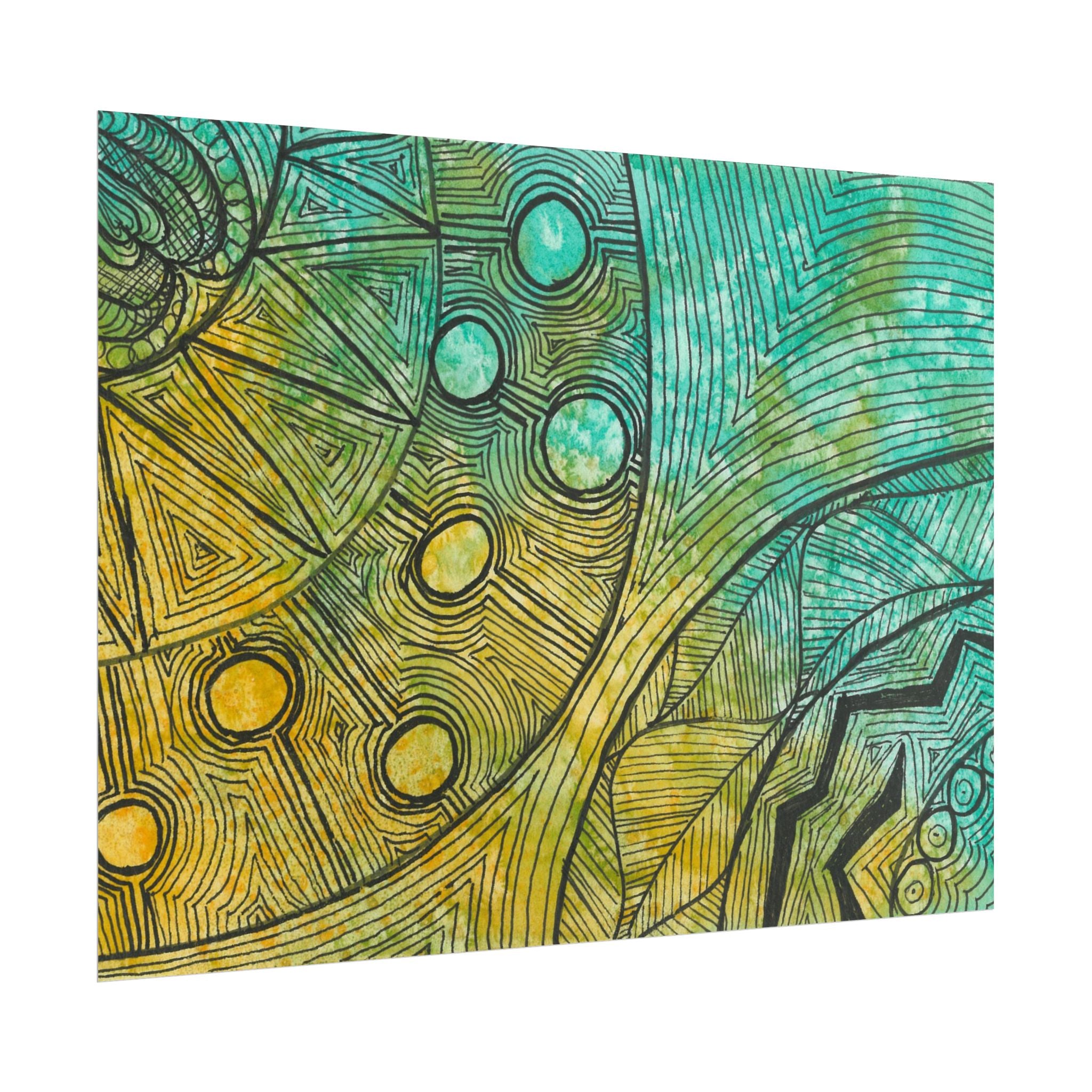 Large Colourful Wall Art, Posters & Prints, For Office, Bedroom or Living Room, or Special Gift #27 Come What May