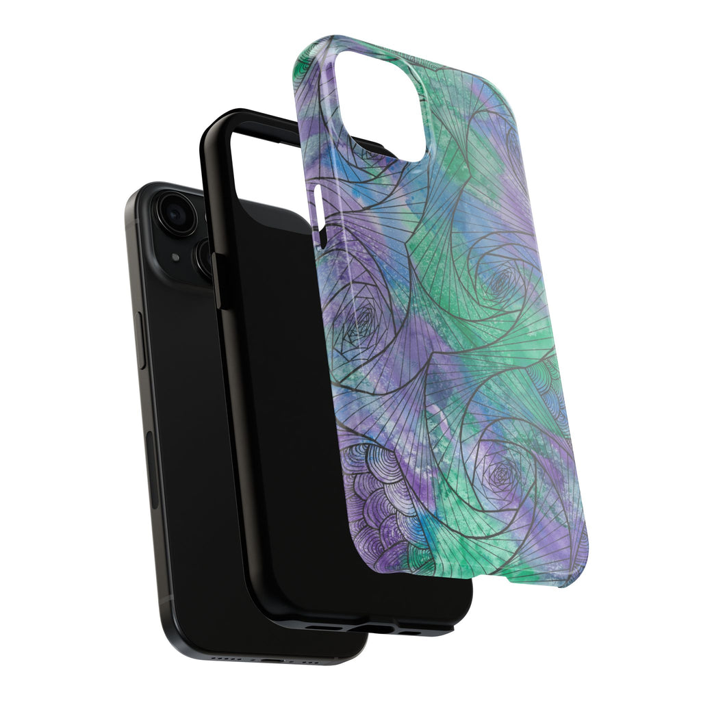 Tough Phone Case - All iPhones and Samsung Galaxys - Exciting Abstract Design  #50 If Not Now When