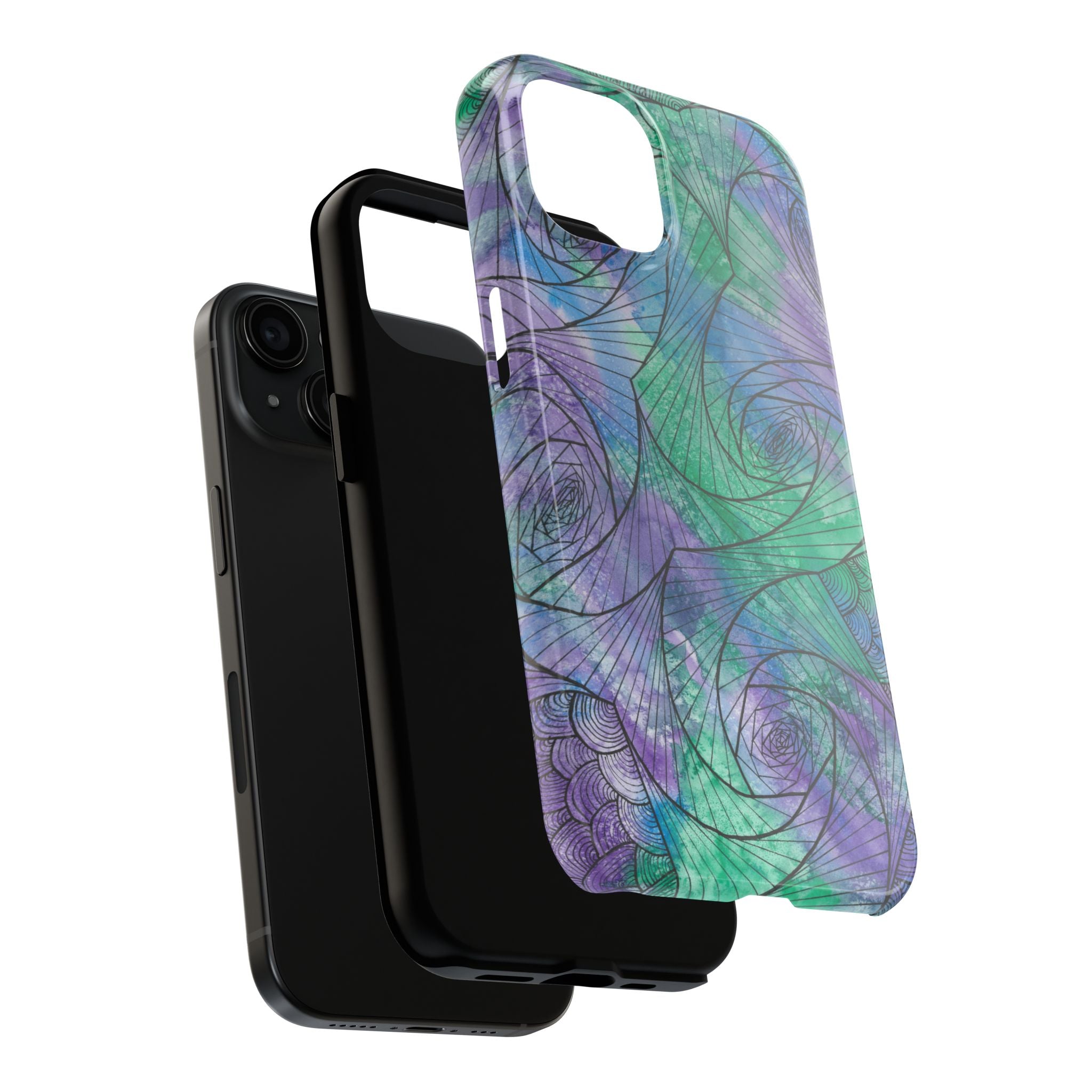 Tough Phone Case - All iPhones and Samsung Galaxys - Exciting Abstract Design  #50 If Not Now When