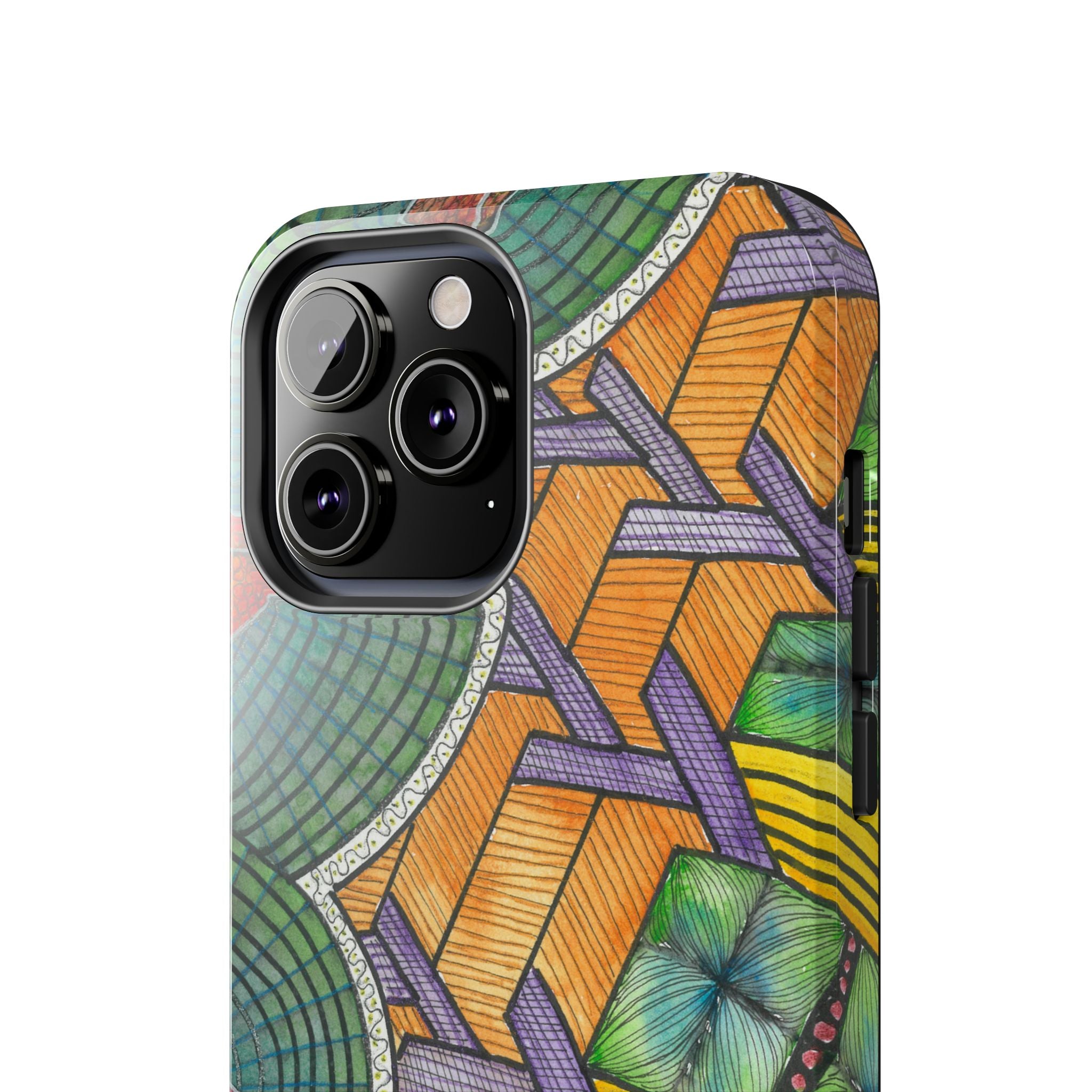 Tough Phone Case - All iPhones and Samsung Galaxys - Exciting Abstract Design #31 T'Eye Land