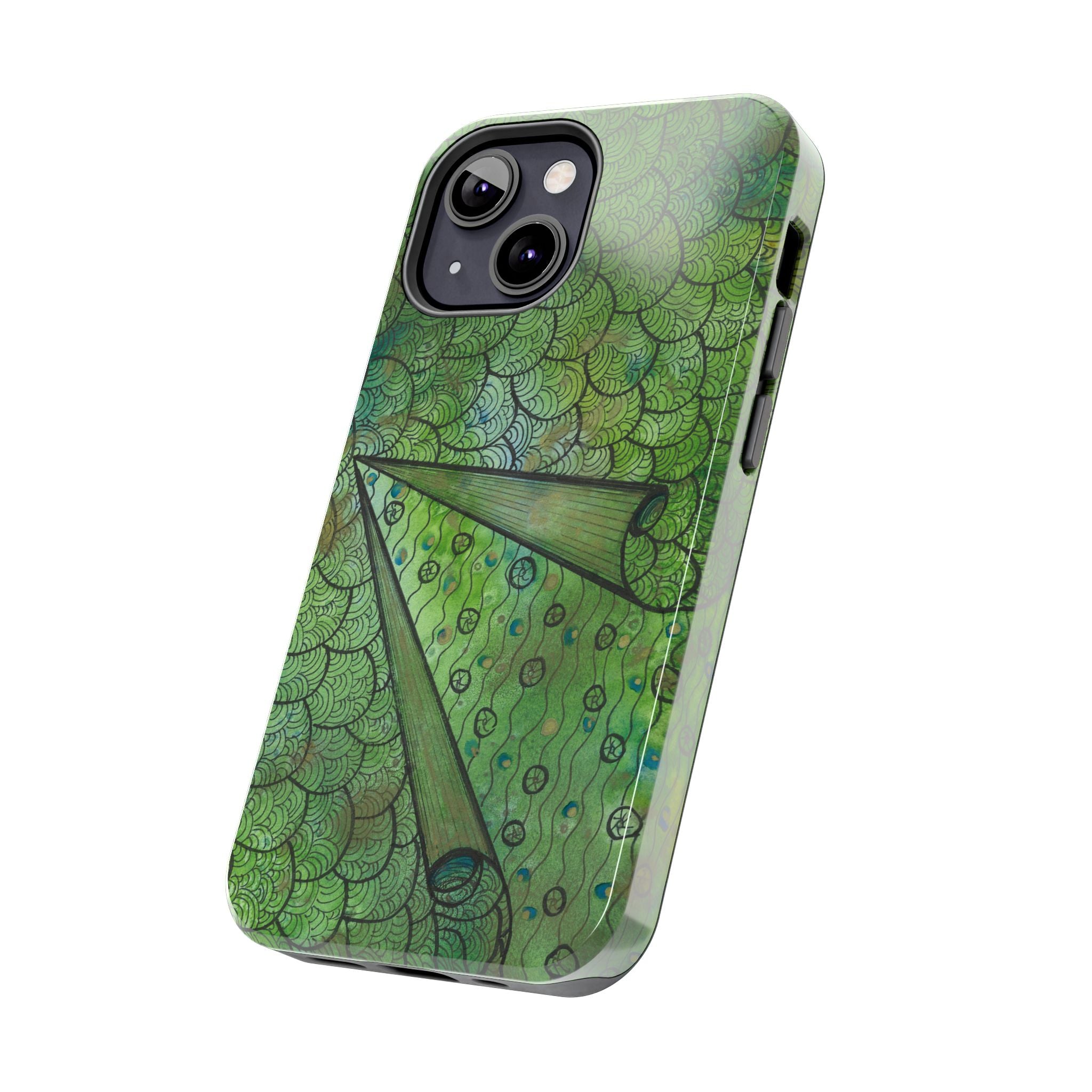 Tough Phone Case - All iPhones and Samsung Galaxys - Exciting Abstract Design #69 New Horizons